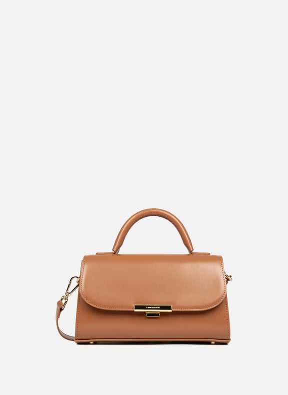 Handbag - Suave Evenly Brown by LANCASTER LANCASTER Handbag - Suave Evenly Brown