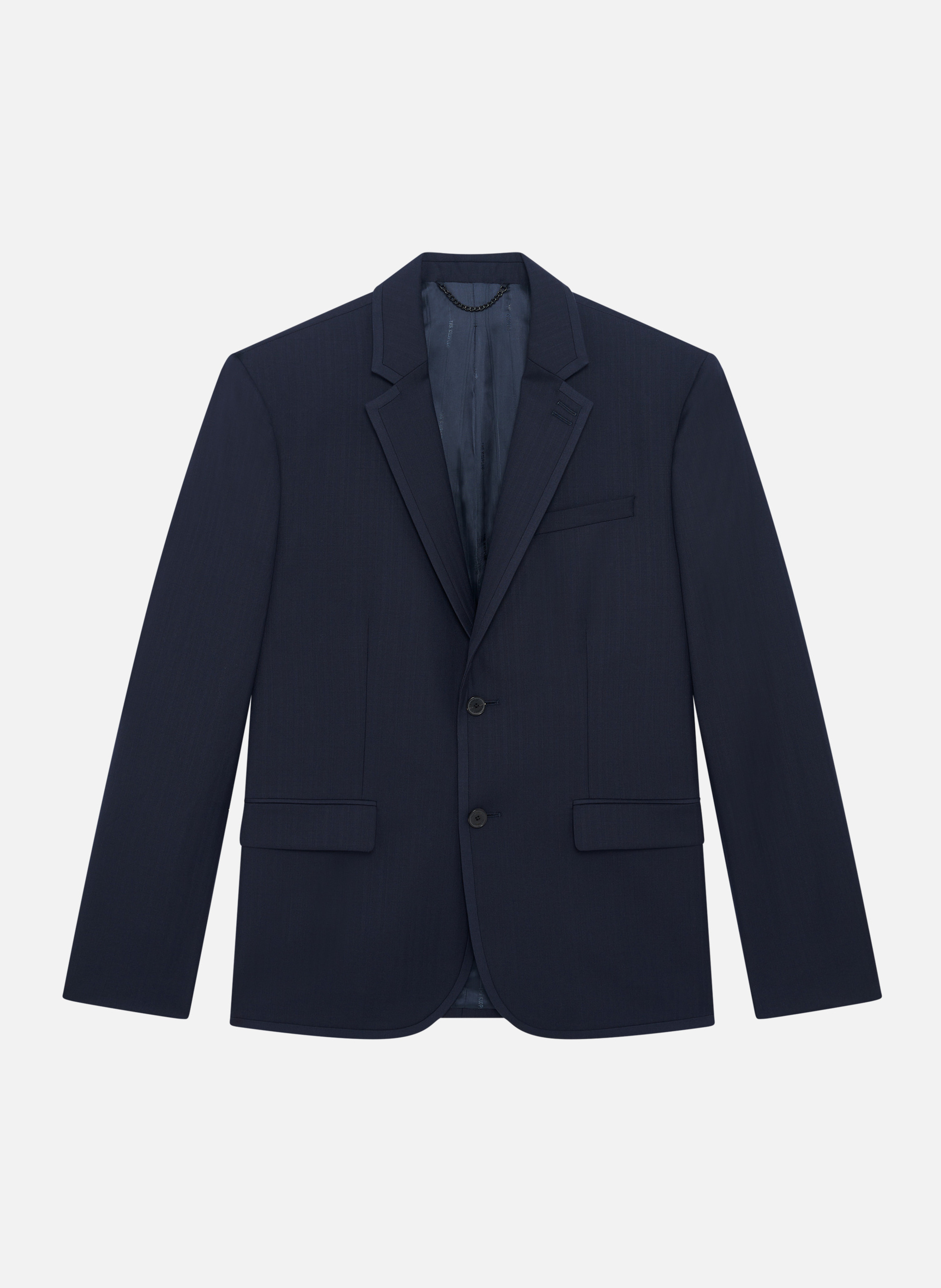 Veste de costume en laine THE KOOPLES Bleu