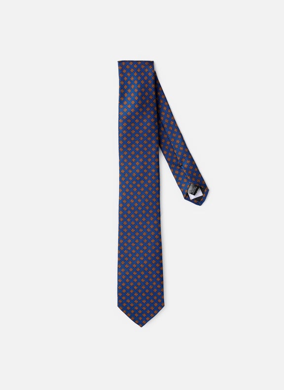 Silk tie with floral pattern Multicolour by AU PRINTEMPS PARIS AU PRINTEMPS PARIS Silk tie with floral pattern Multicolour