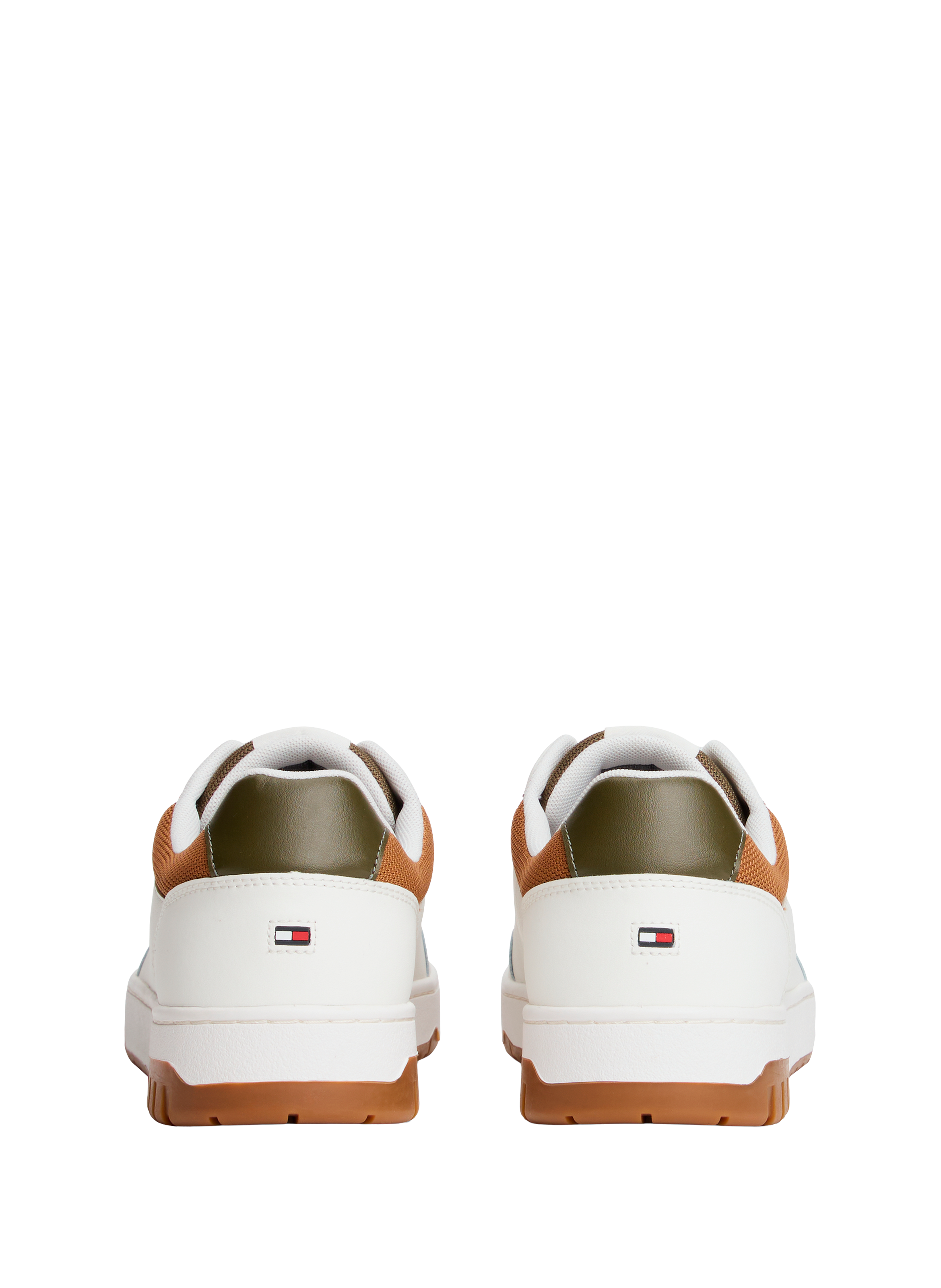 Leather sneakers TOMMY HILFIGER Beige