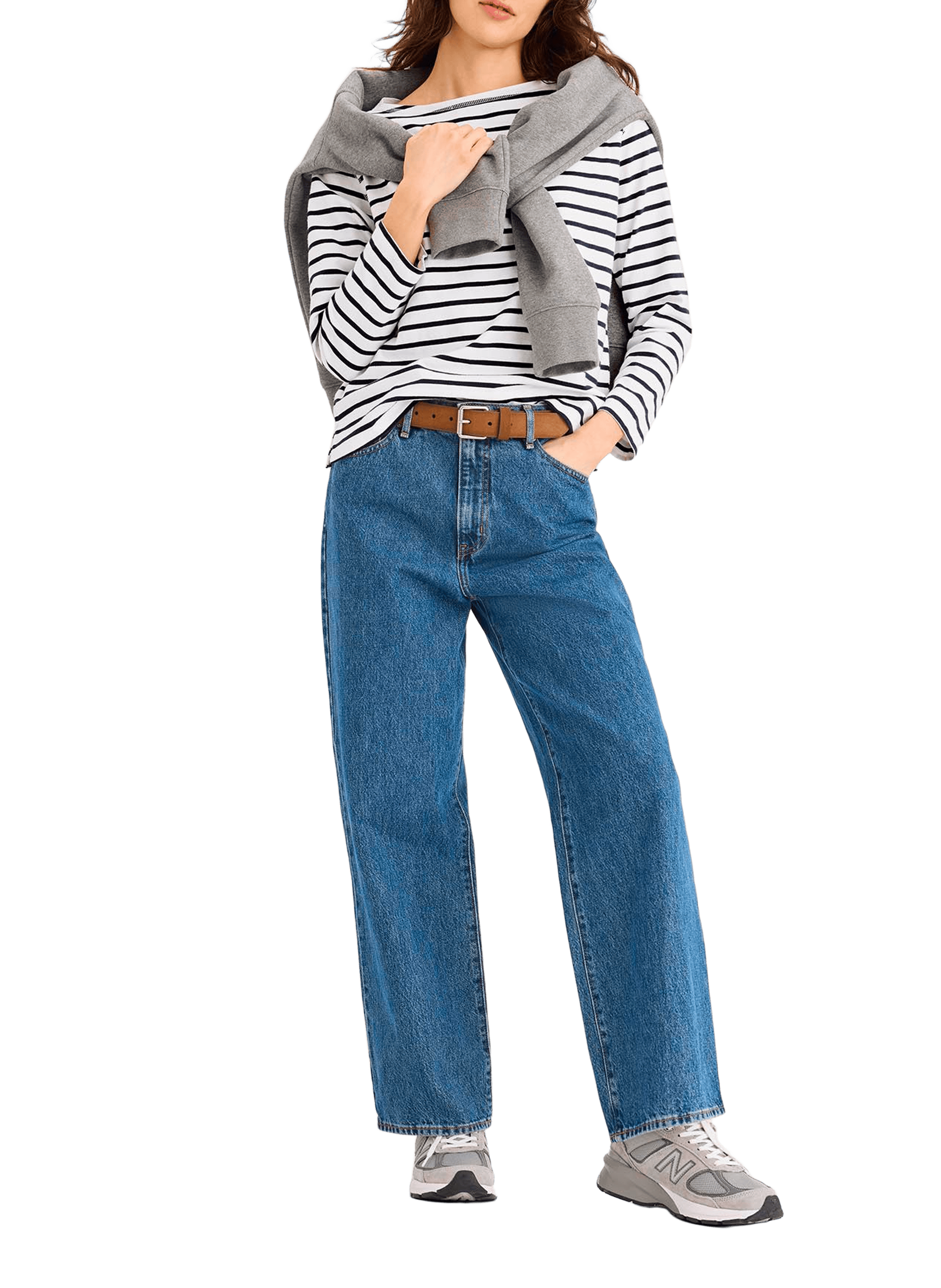 T-shirt rayé en coton DOCKERS Multicolore