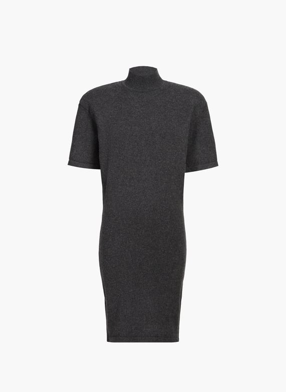 Castagne knit dress in wool and cashmere Gray Jacquemus - Women | Printemps Castagne knit dress in wool and cashmere Gray Jacquemus - Women | Printemps