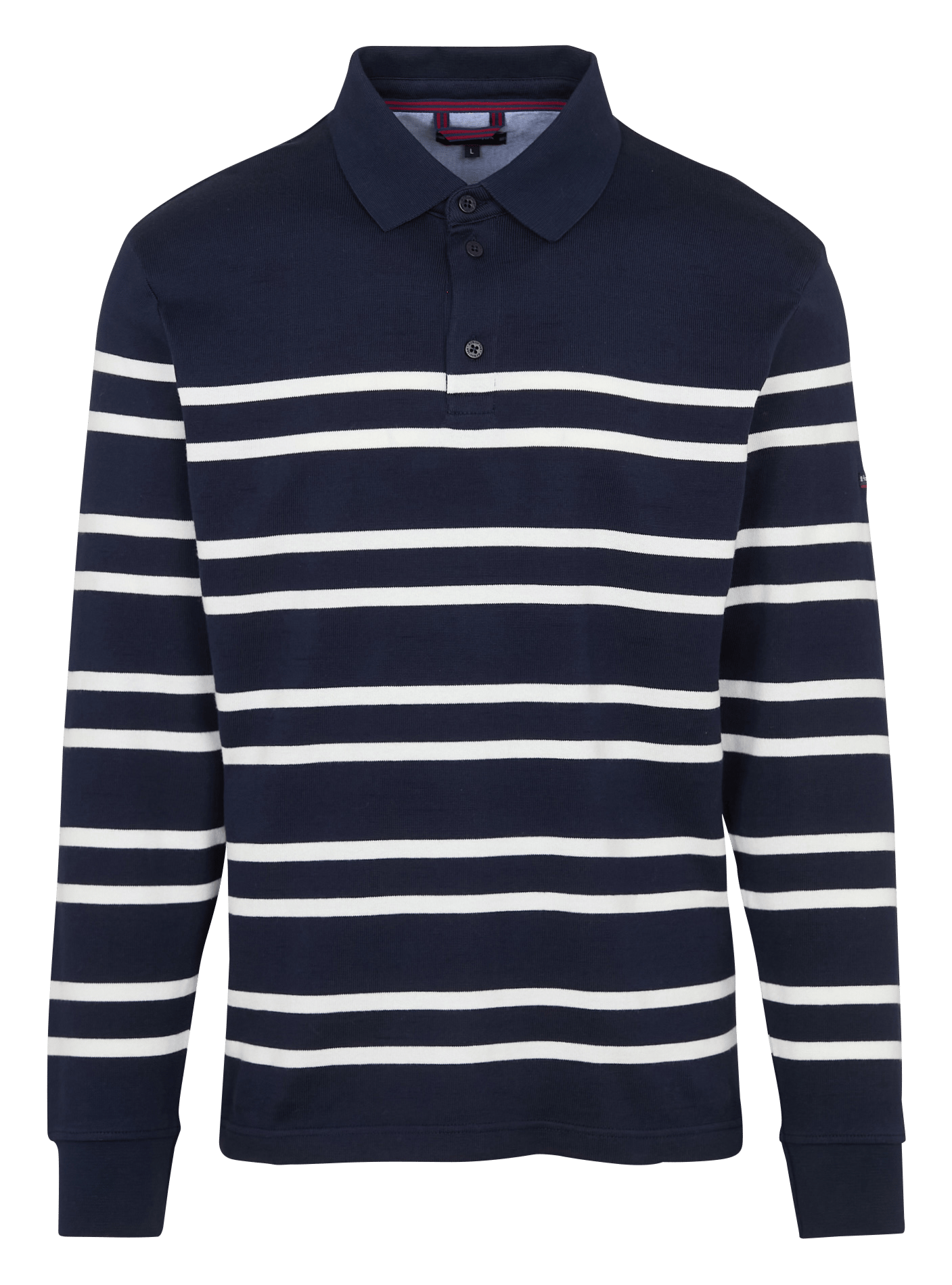 Polo droit en maille en coton ARMOR-LUX Bleu