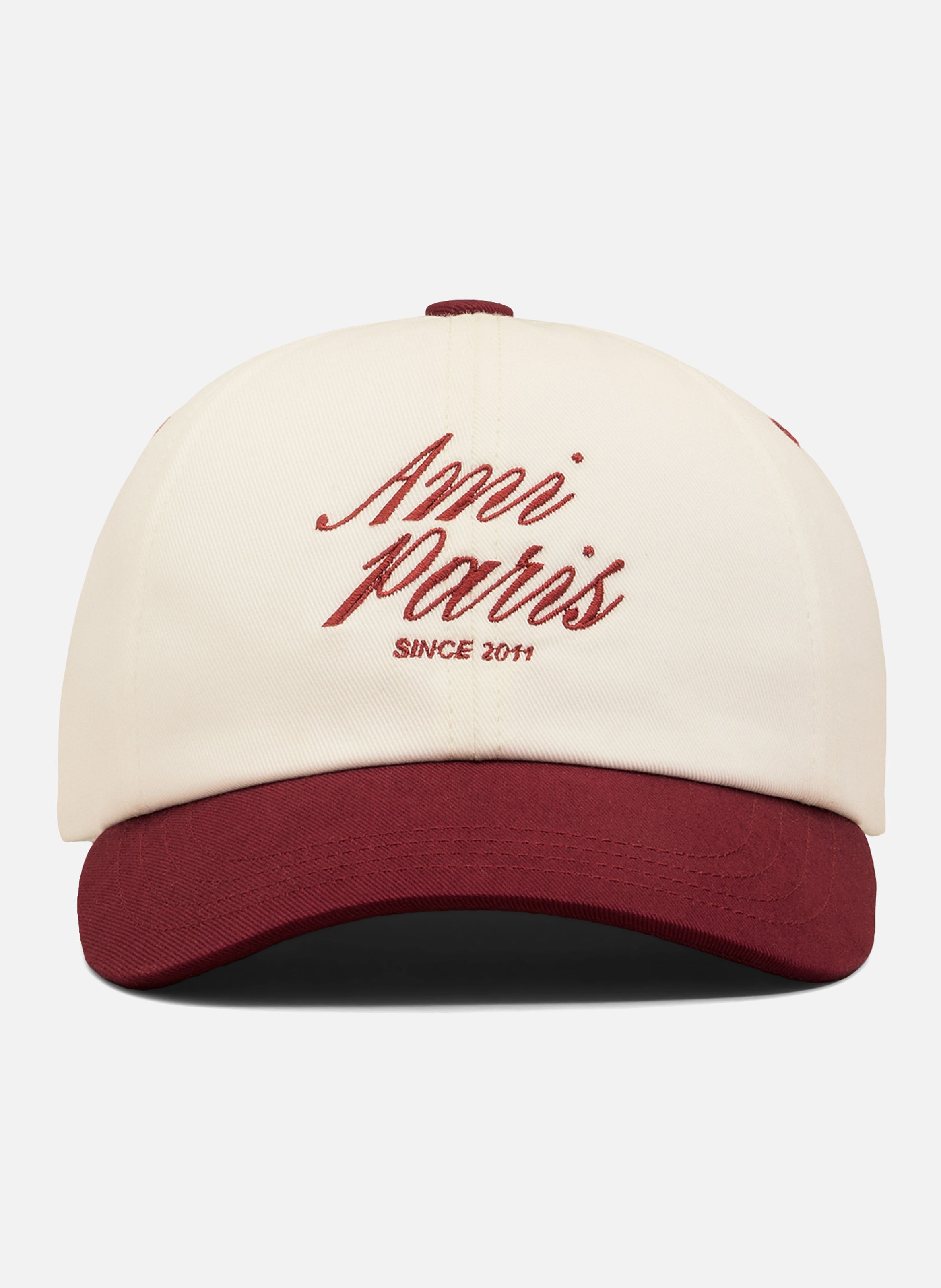 Casquette ami paris bicolore unisexe en coton AMI PARIS Multicolore
