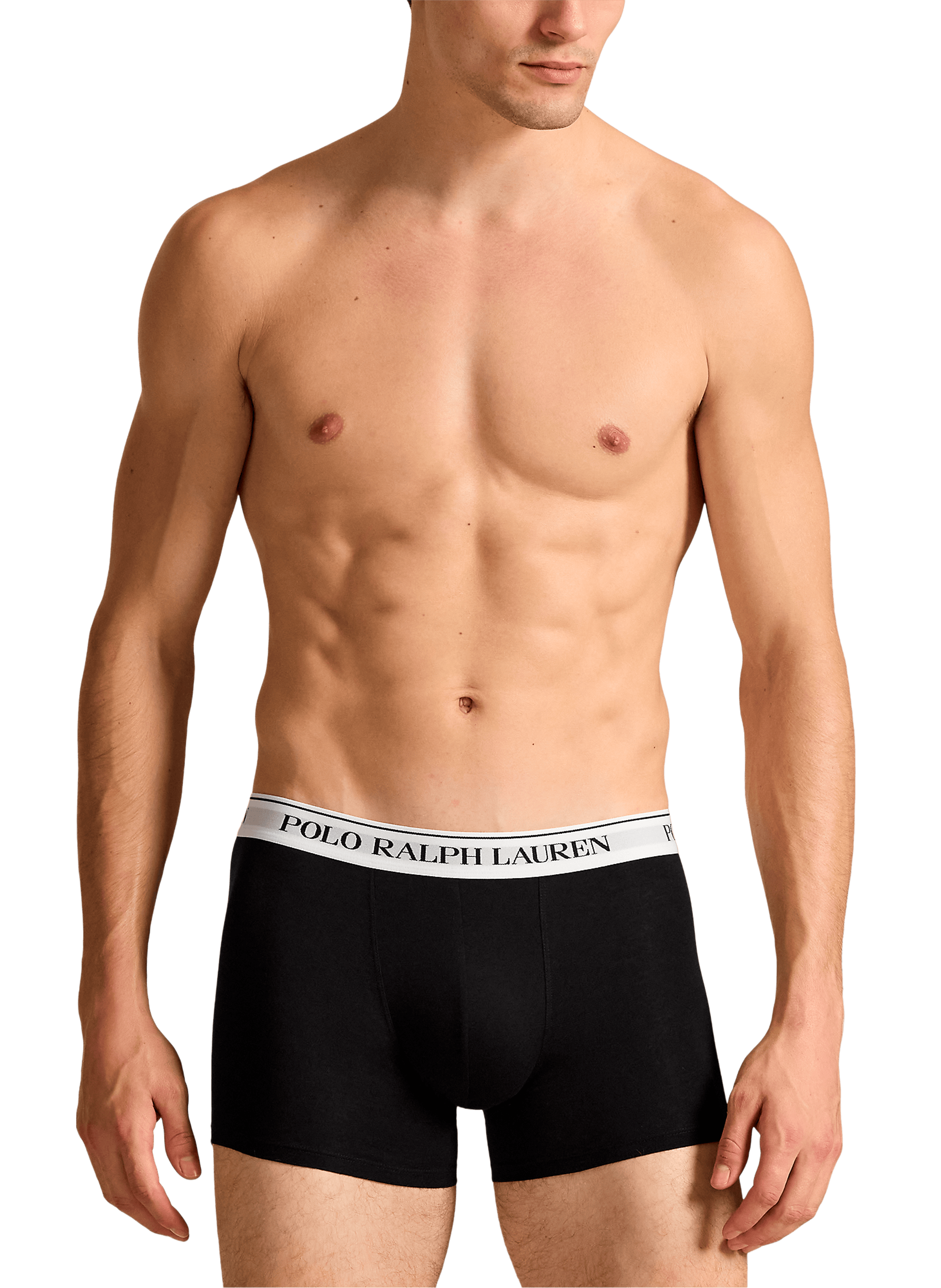 Pack of three cotton boxers POLO RALPH LAUREN Black