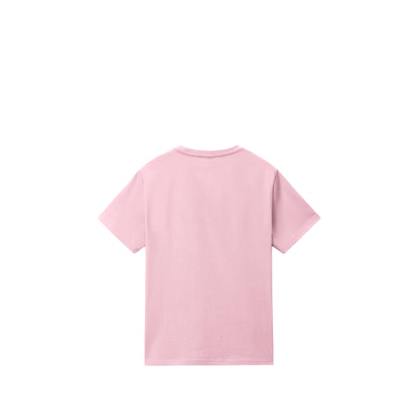 T-shirt col rond en coton Rose XL Male
