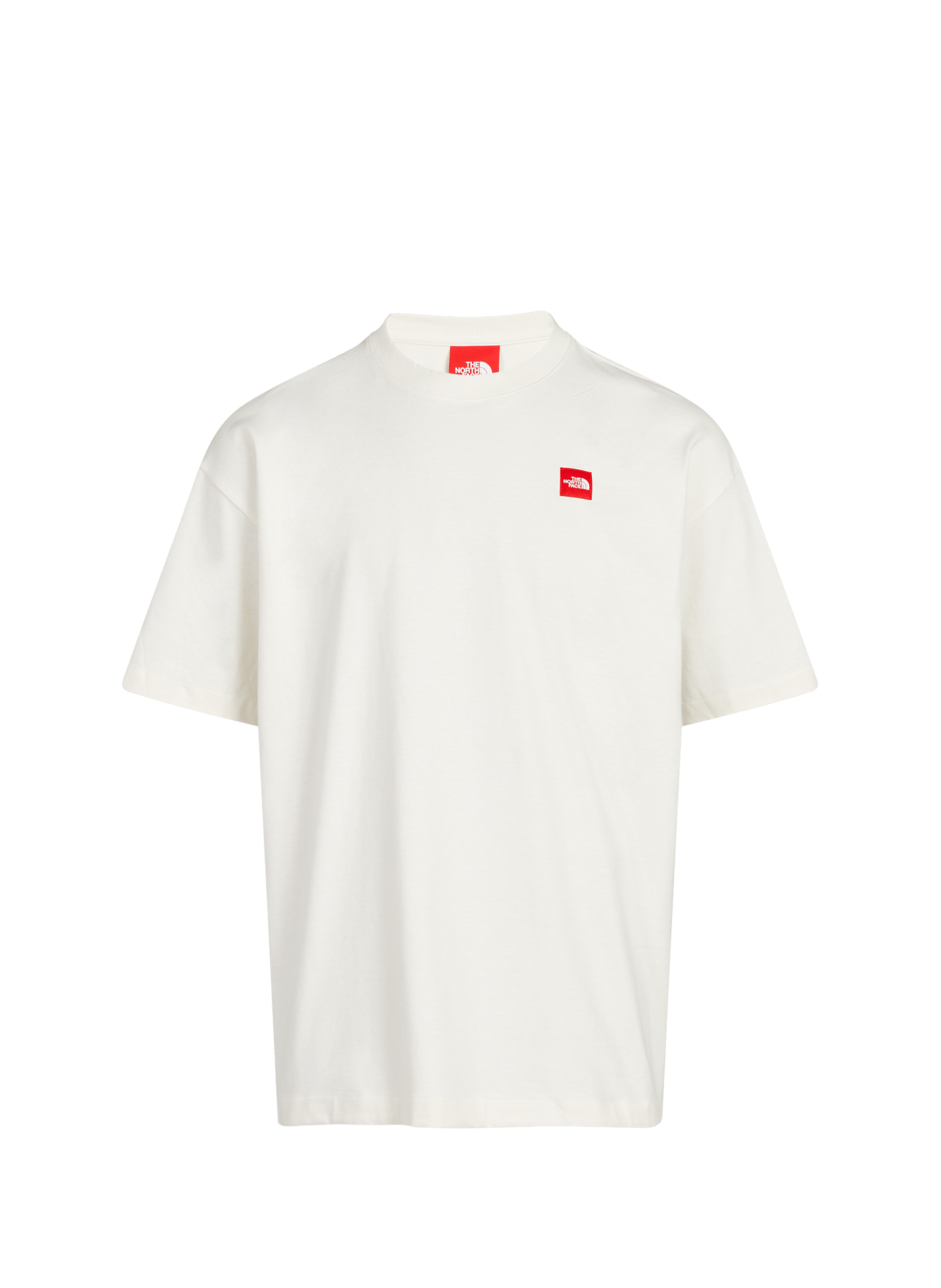 Cotton round-neck T-shirt THE NORTH FACE Beige