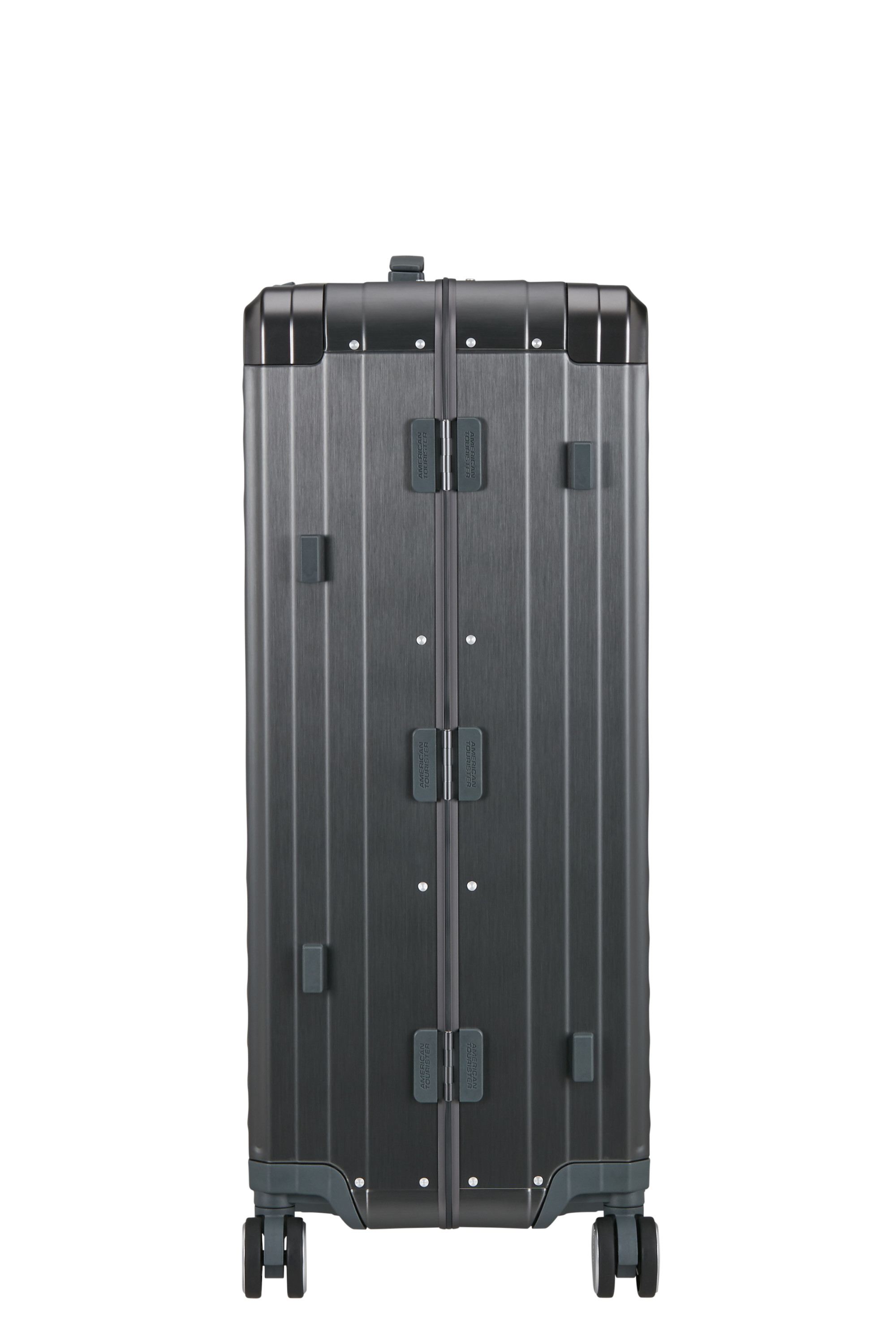 Soundbox alu valise 4 roues taille l AMERICAN TOURISTER Gris