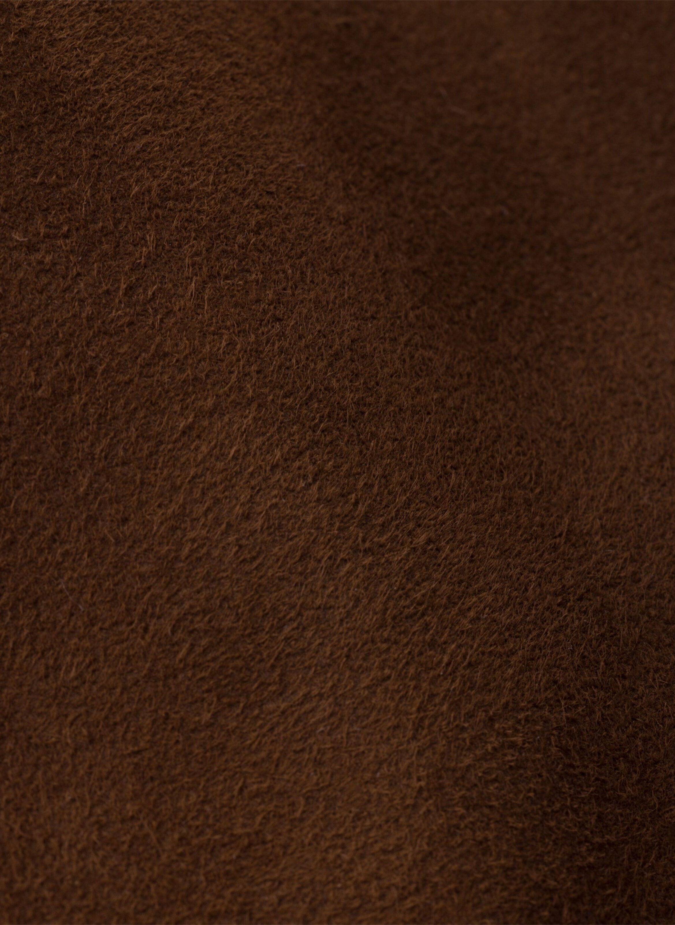 Grand sac prada explore en daim PRADA Marron