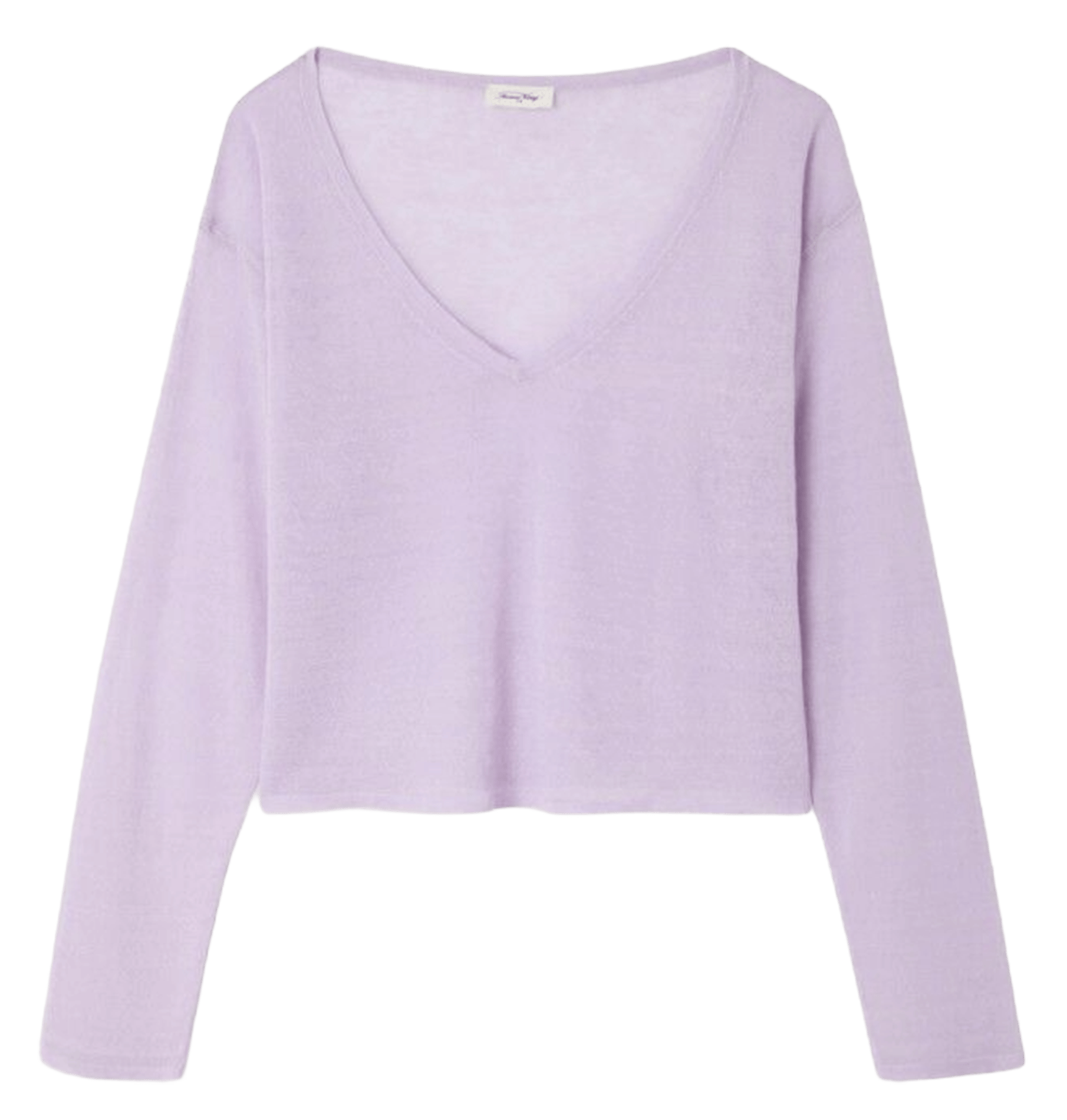 Pull en lin mélangé epaky AMERICAN VINTAGE Violet