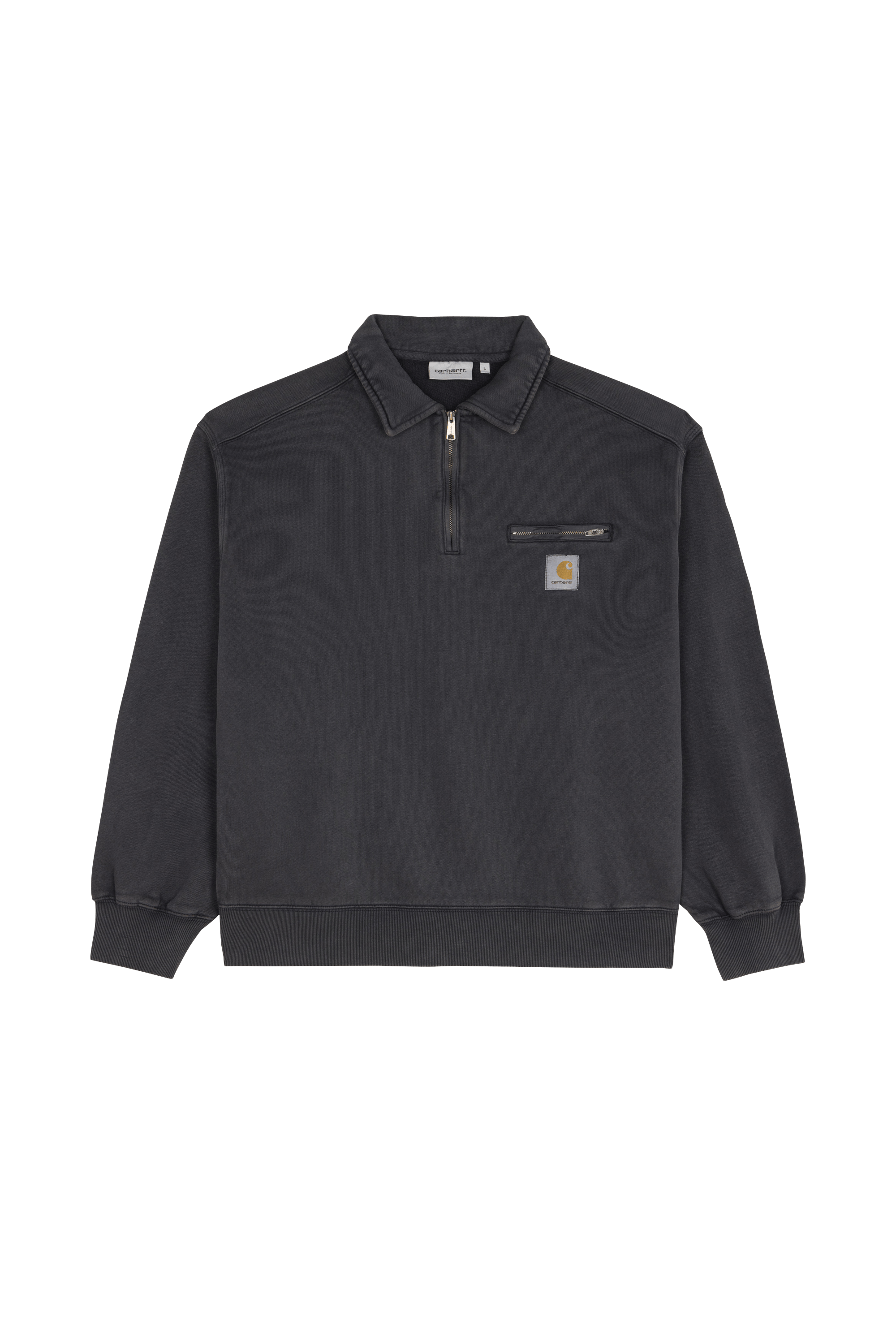 Sweat zippé half zip detroit sweat CARHARTT WIP Noir