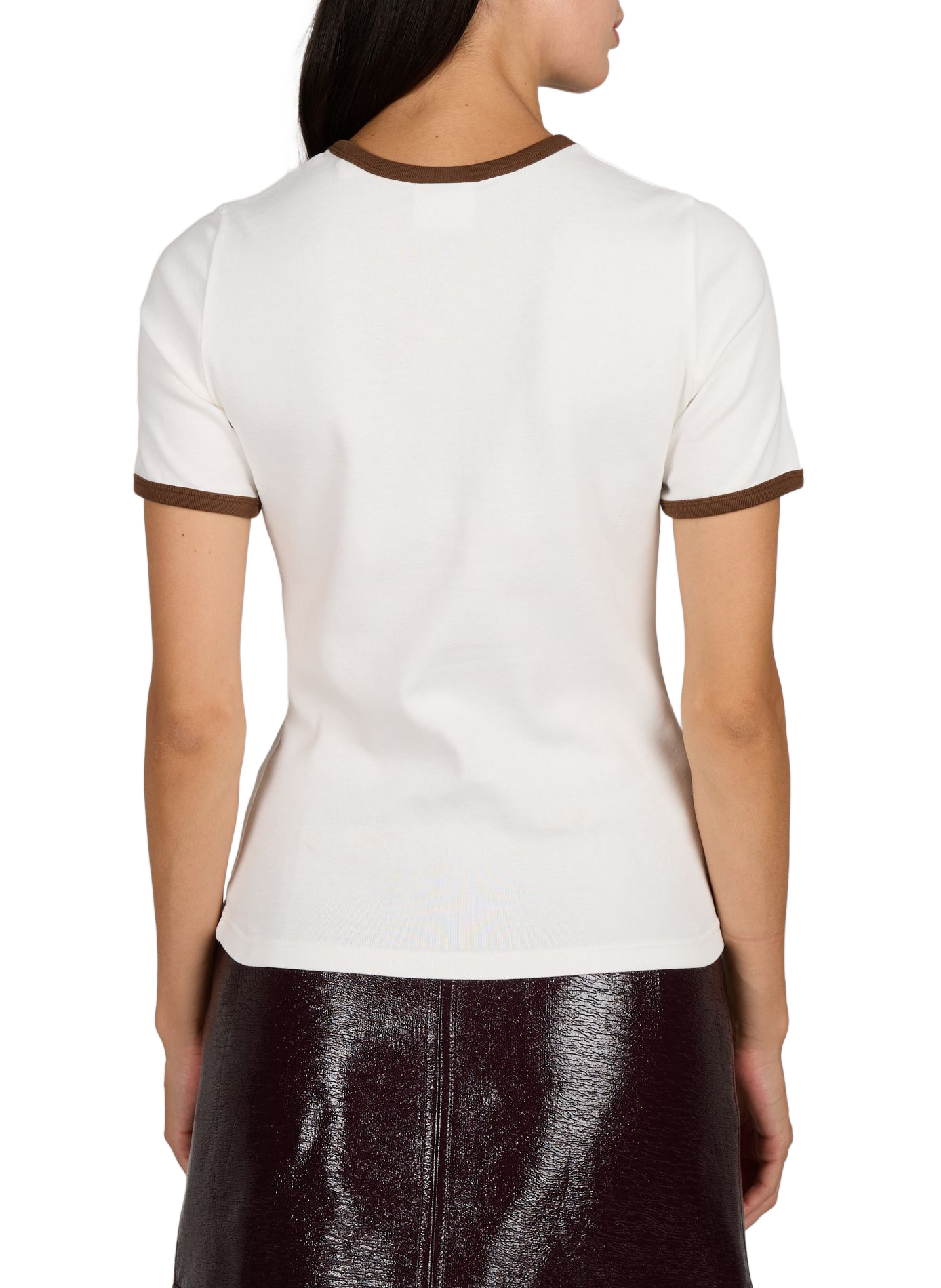 Handtekening T-shirt COURRÈGES Wit