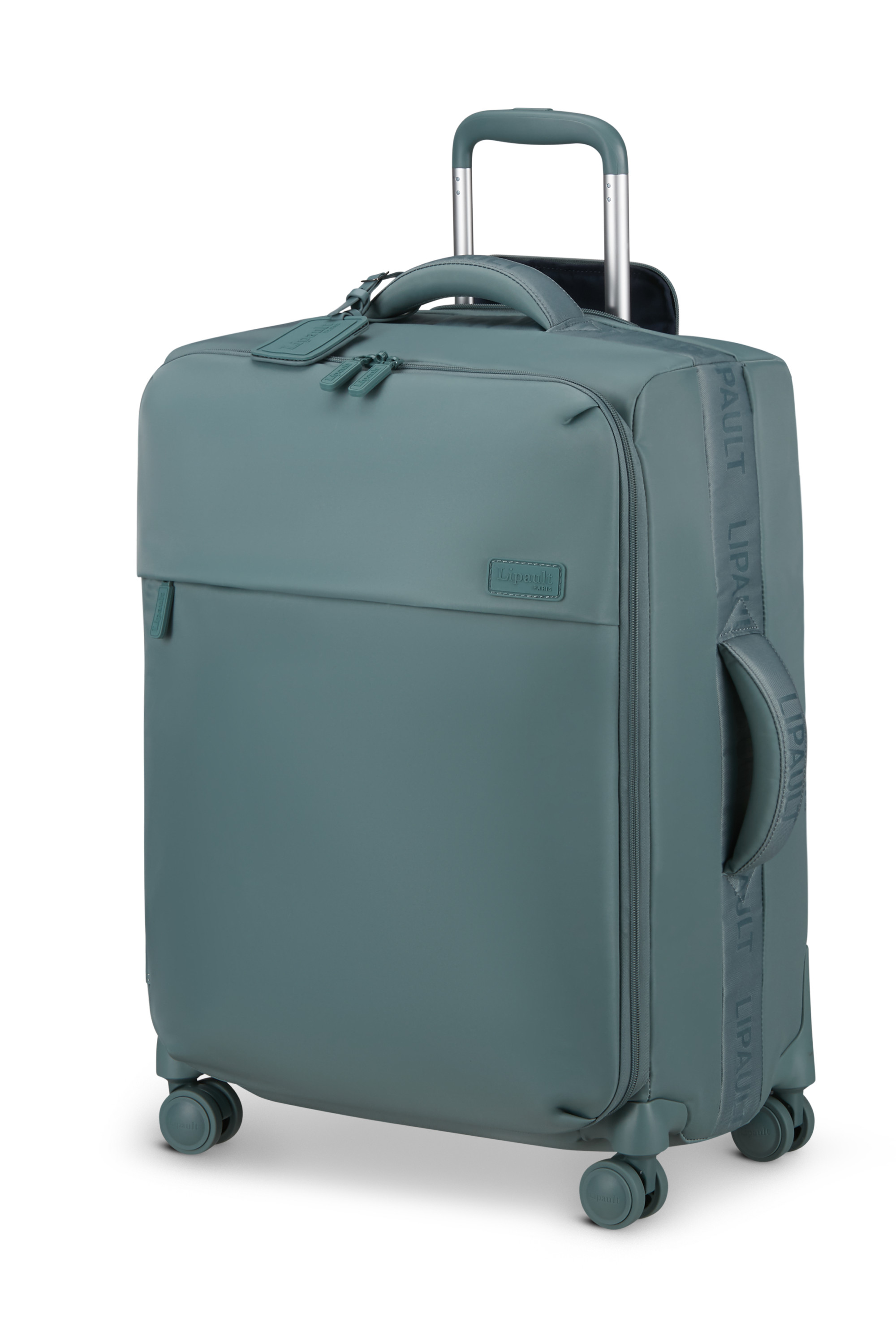 Plume valise 4 roues taille m LIPAULT PARIS Bleu