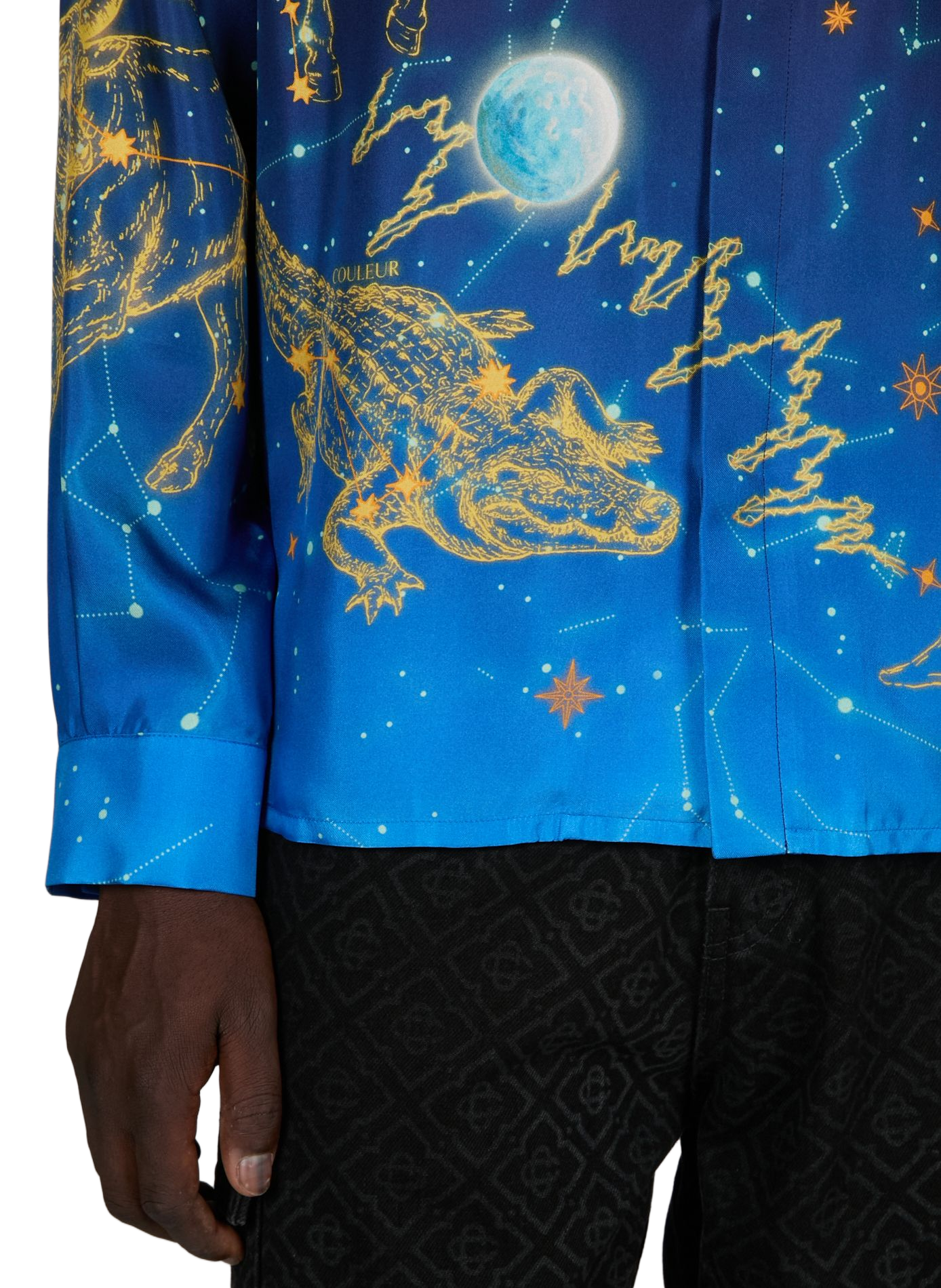 Astrology silk pattern shirt CASABLANCA PARIS Multicolour