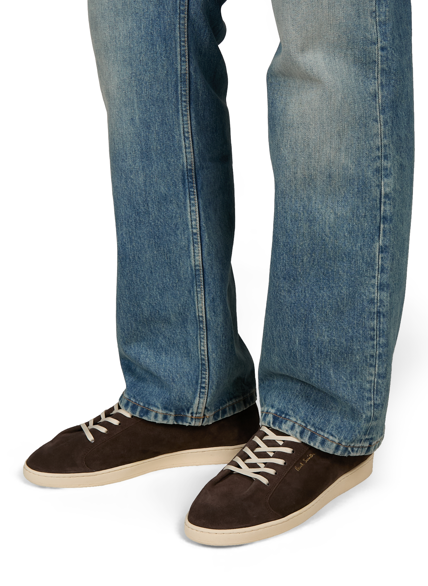 leather sneakers PAUL SMITH Brown