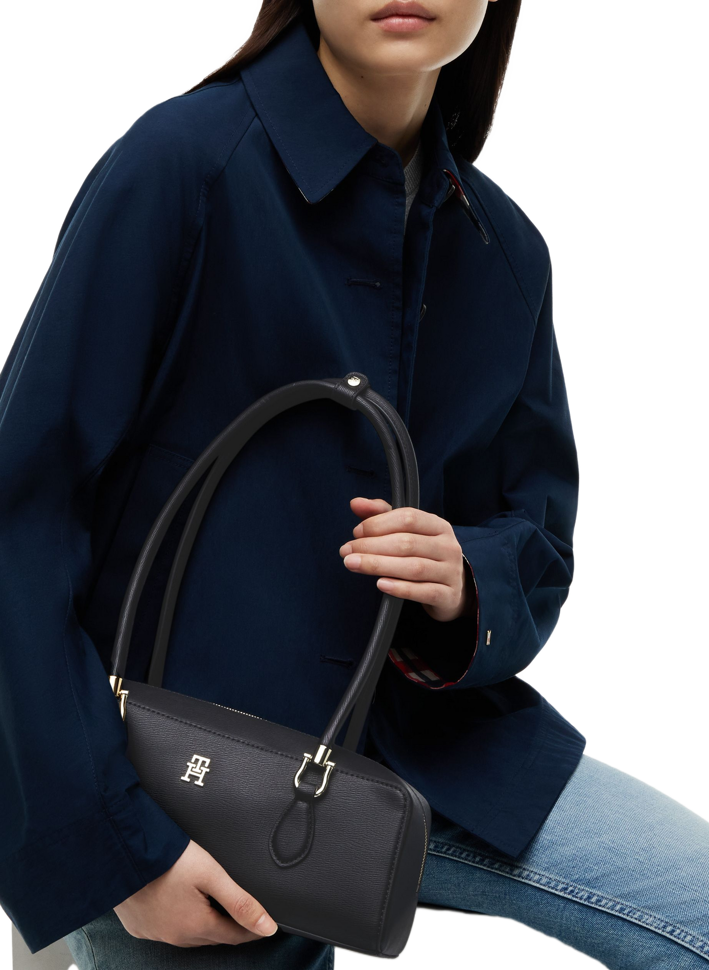 Shoulder bag TOMMY HILFIGER Black