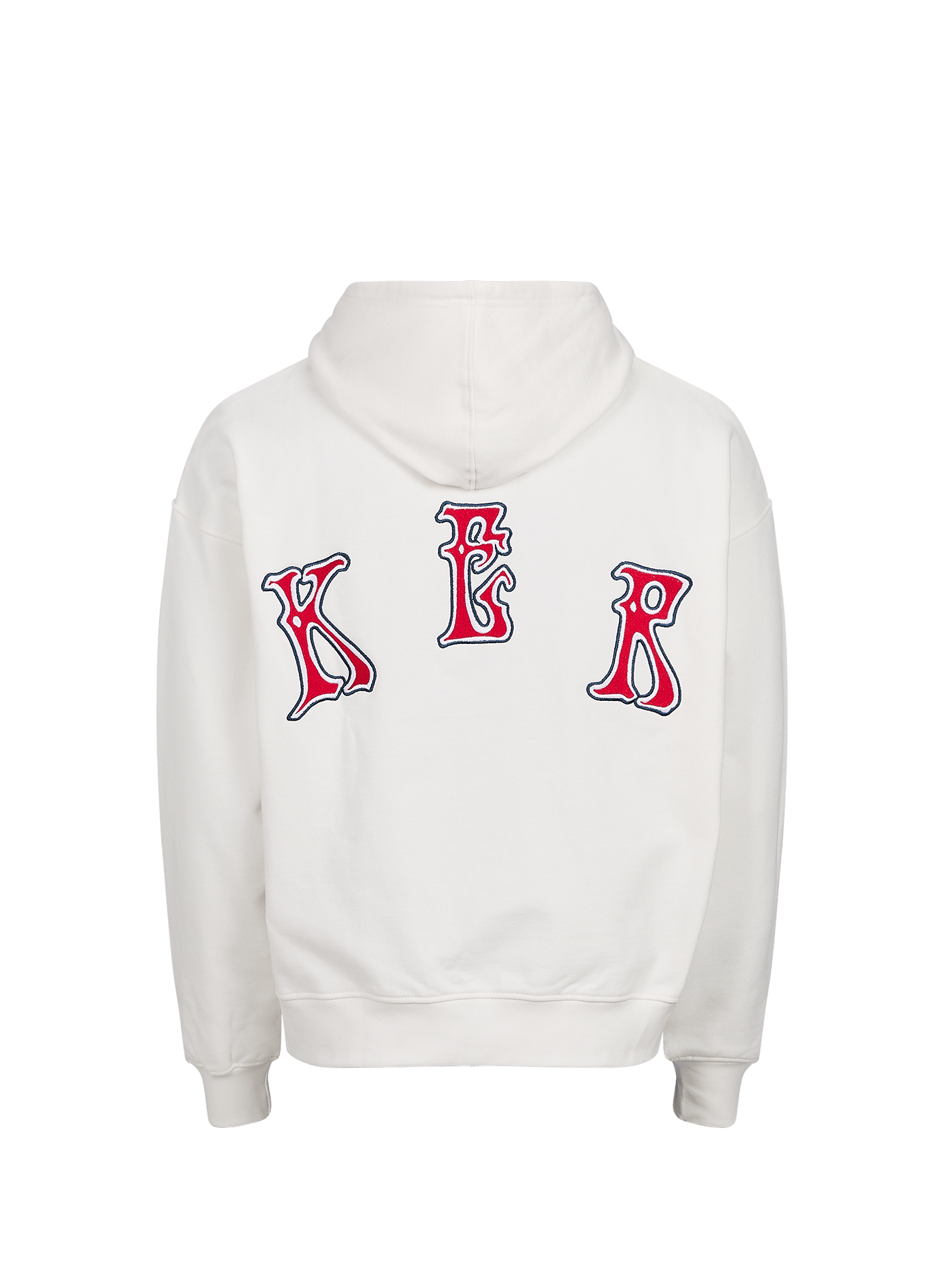 Embroidered cotton zip-up sweatshirt JACKER. White