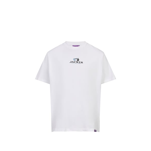 T-shirt droit en coton T-shirt droit en coton