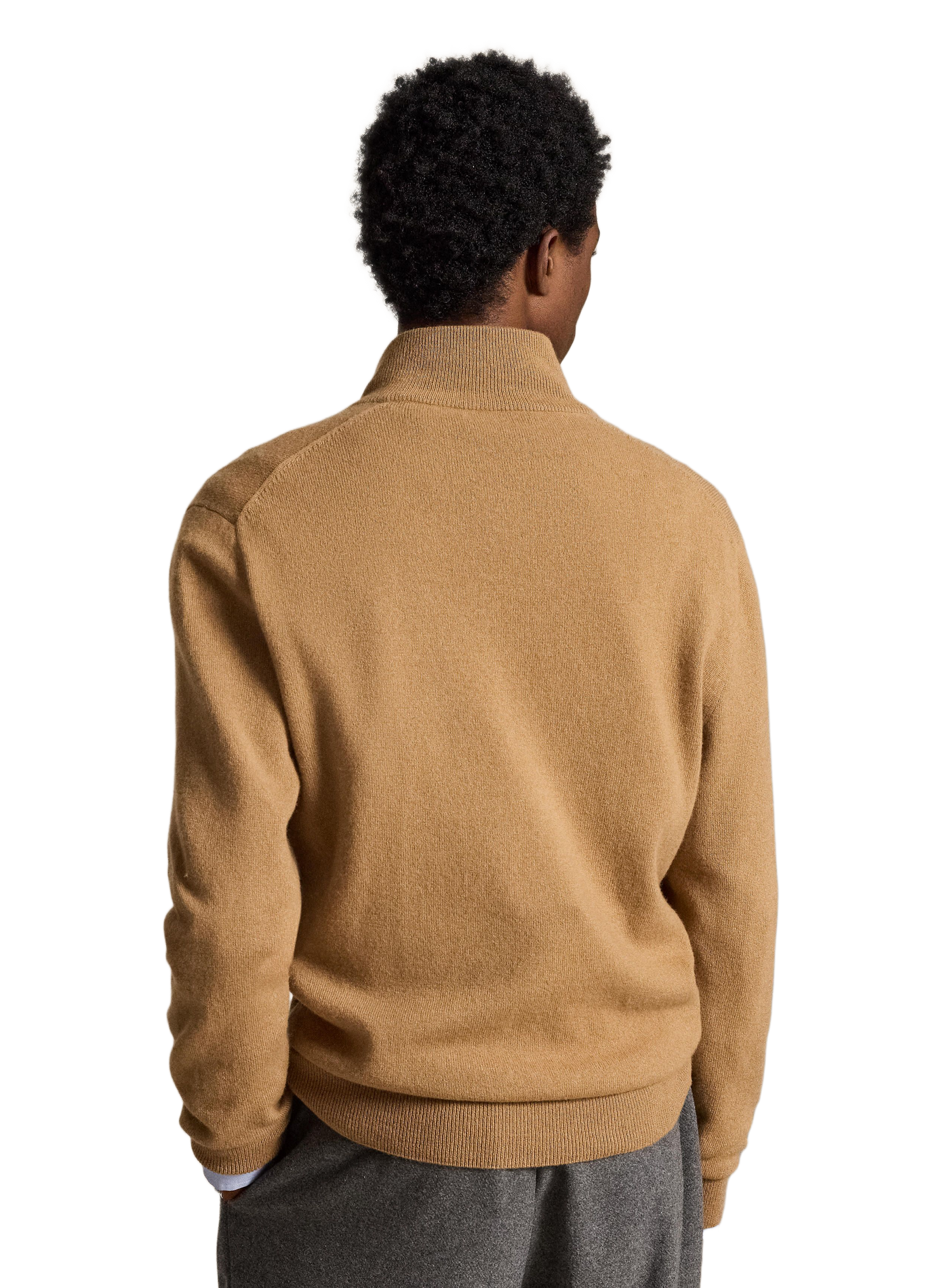 Pull col zippé en laine | Beige POLO RALPH LAUREN Homme