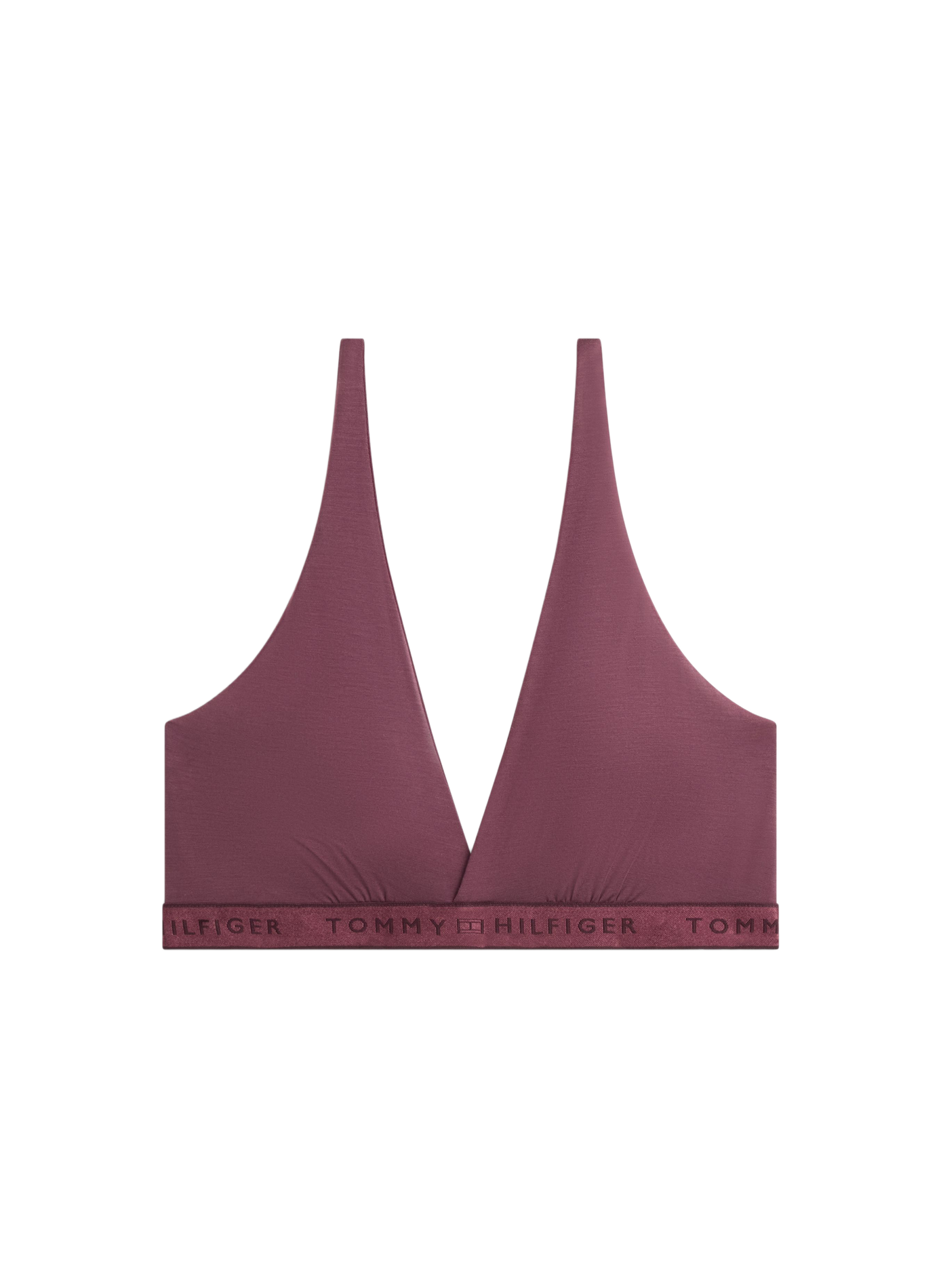 Logo triangle bra  TOMMY HILFIGER Purple