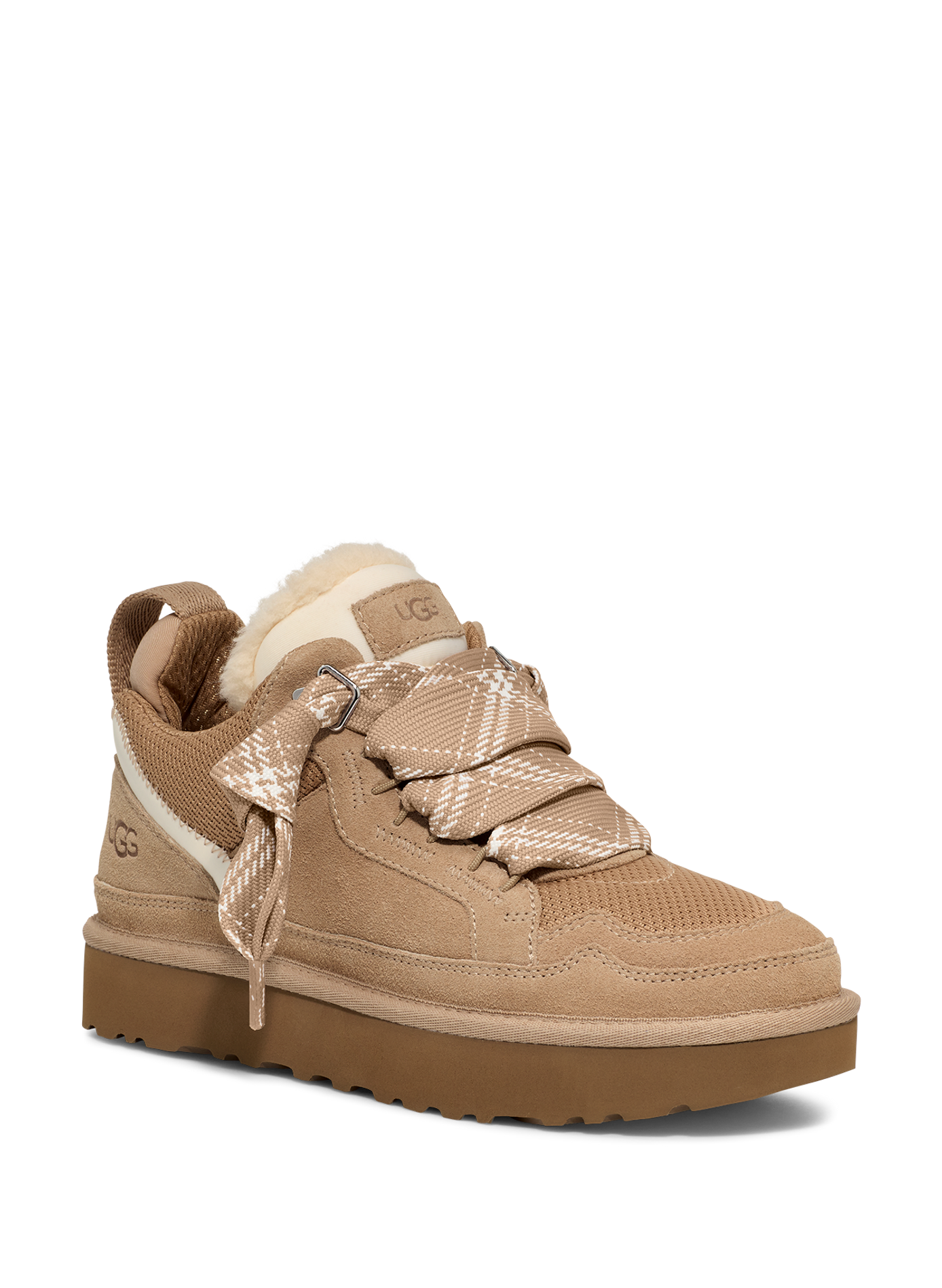 Lowmel enkellaarsjes van suèdeleer UGG Beige