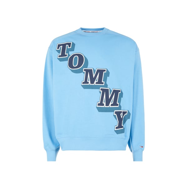 Sweatshirt ample en coton mélangé