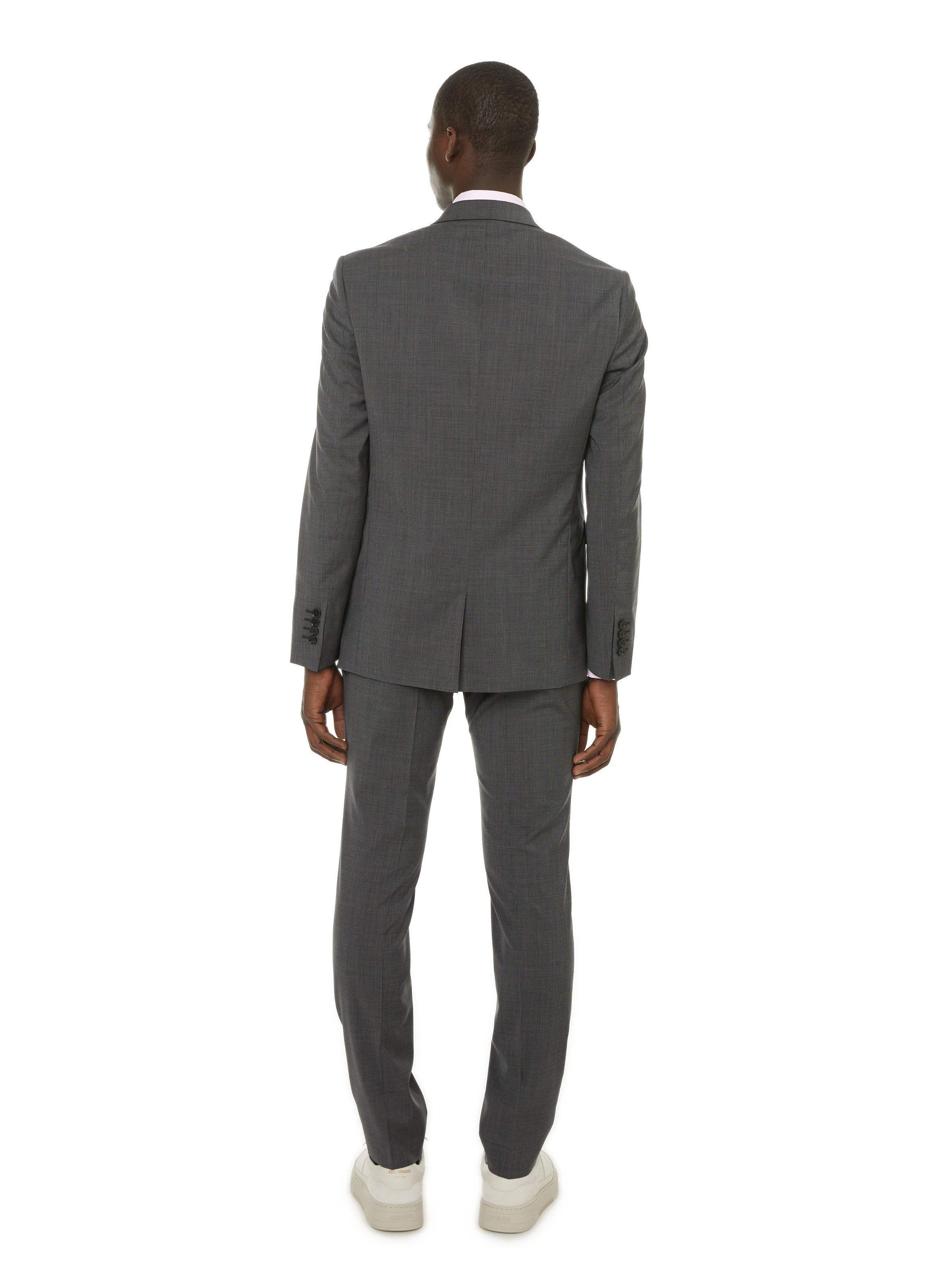 Wool check suit AU PRINTEMPS PARIS Grey