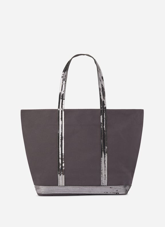 Cabas l zippé en toile Gris by VANESSA BRUNO VANESSA BRUNO Cabas l zippé en toile Gris
