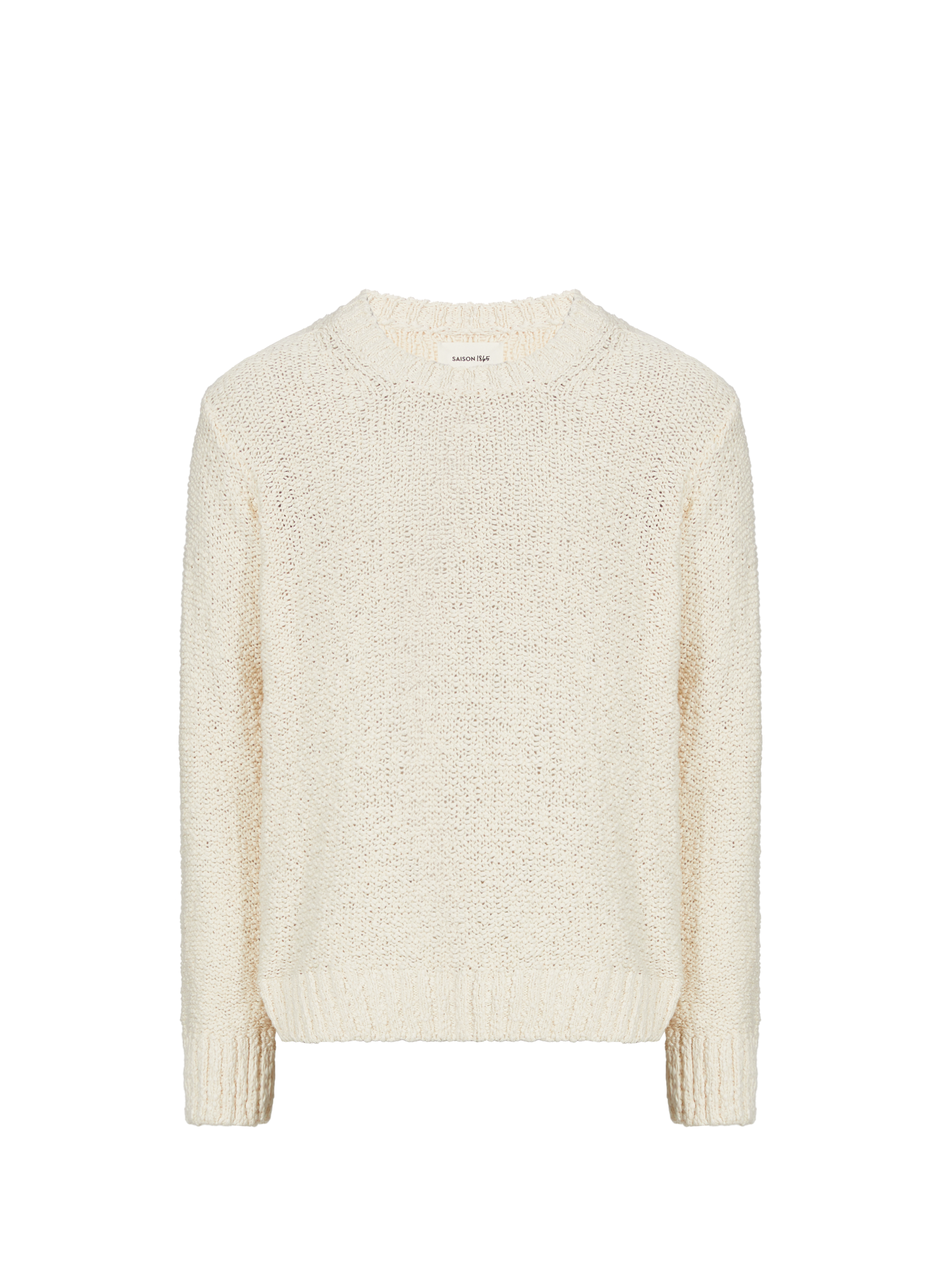 Cotton Fazy Sweater SAISON 1865 Beige