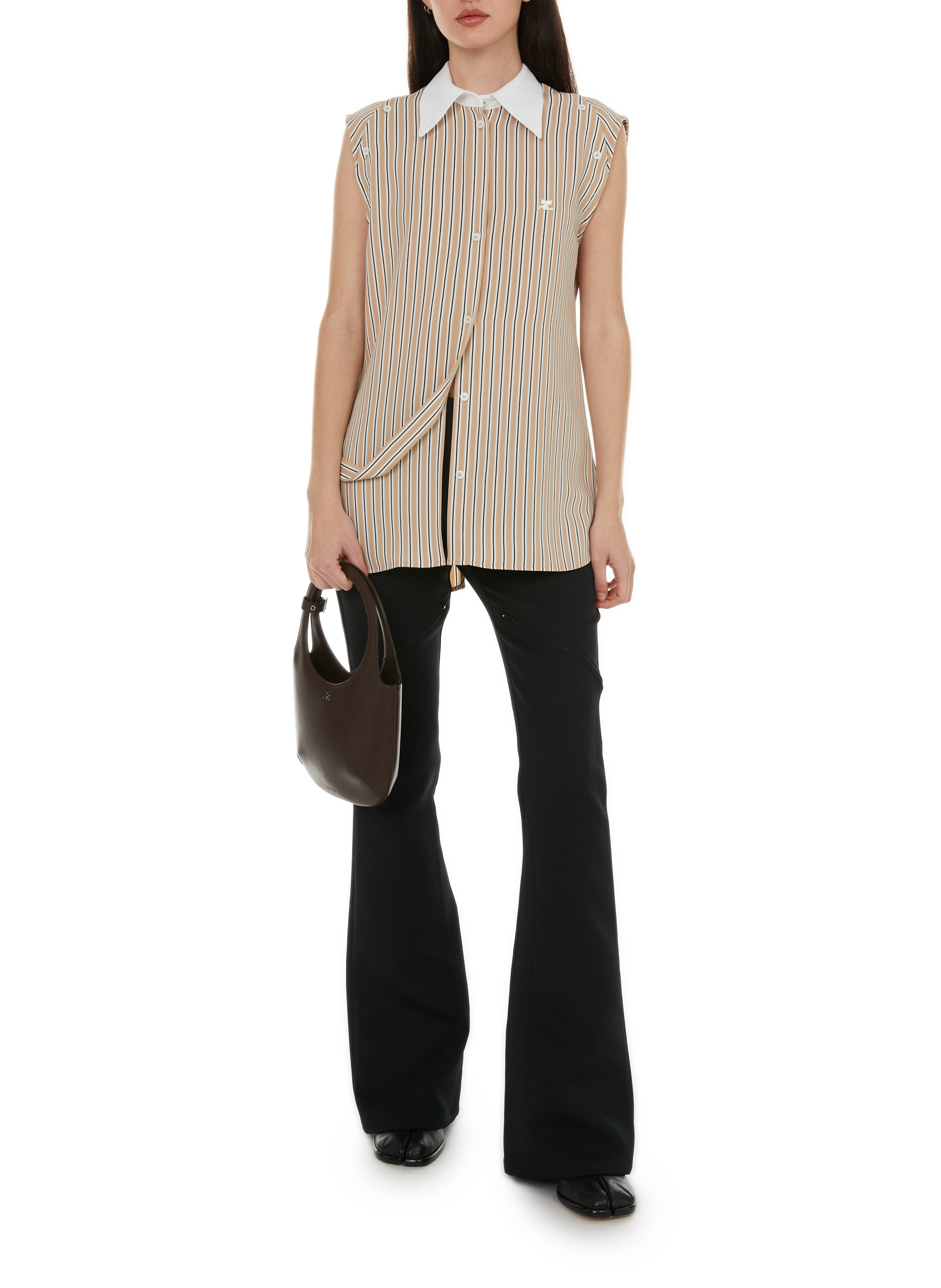 Flare trousers  COURRÈGES Black