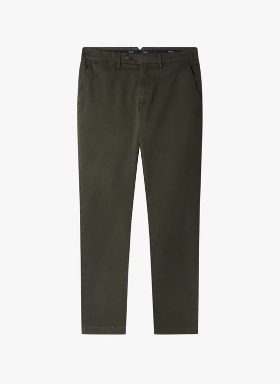Pantalon chino en coton | Kaki by FACONNABLE Pantalon chino en coton Kaki