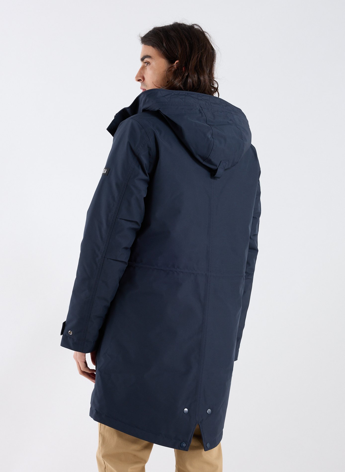 Parka Fishtail Gore-tex matelassée  AIGLE Bleu