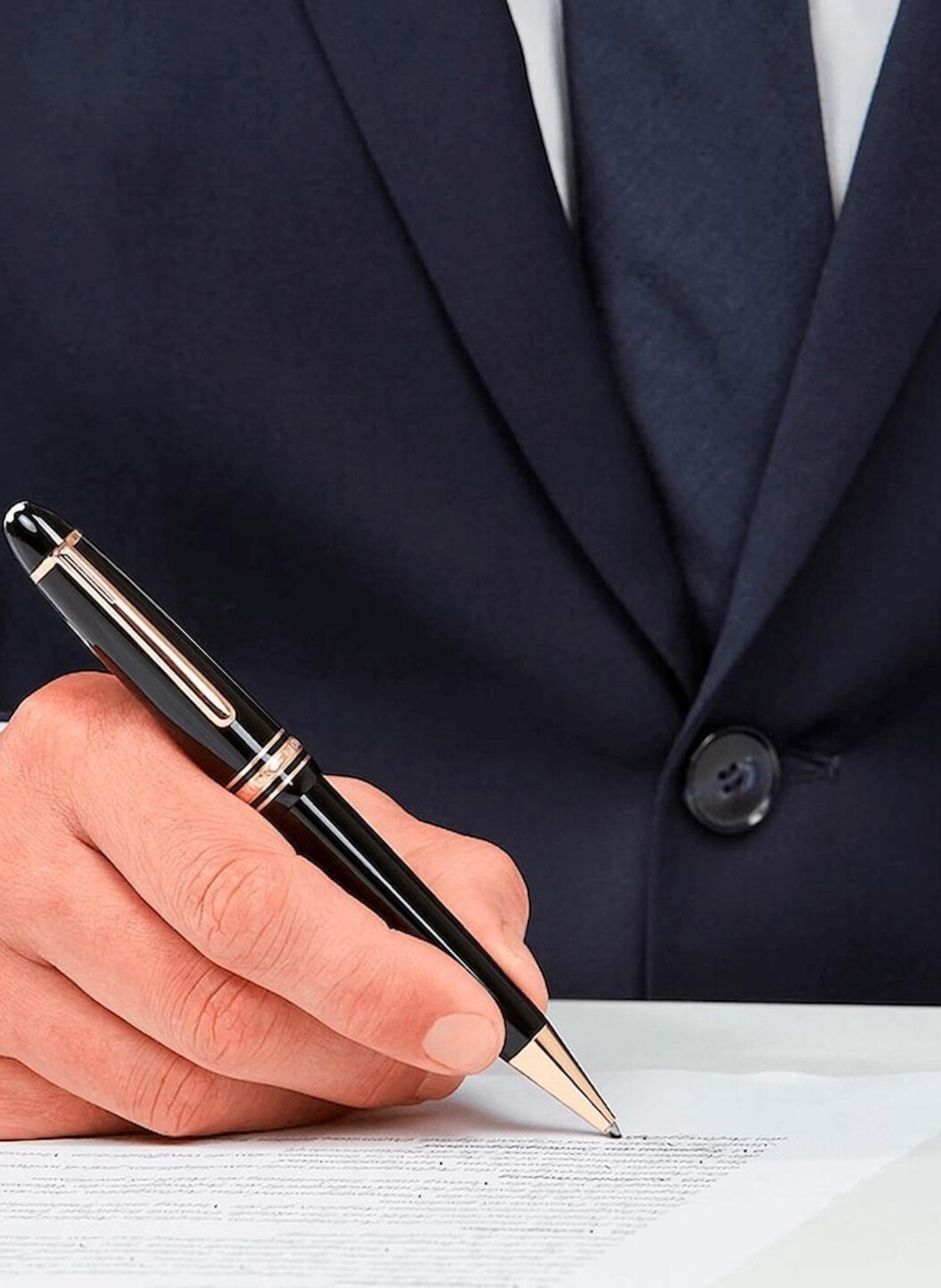 Resin Ballpoint Pen MONTBLANC Black