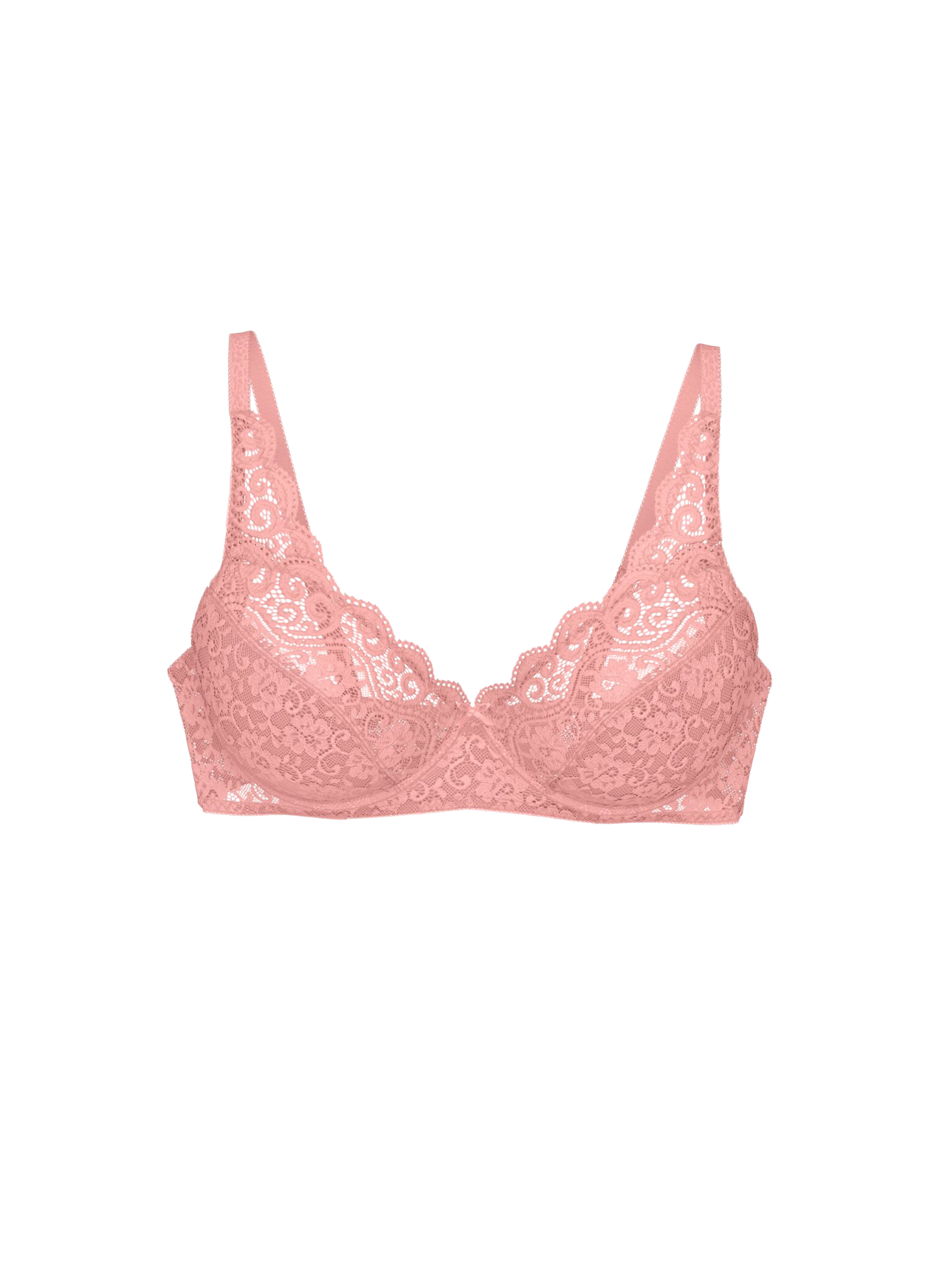 Soutien gorge Amourette à dentelle sans armature TRIUMPH Rose