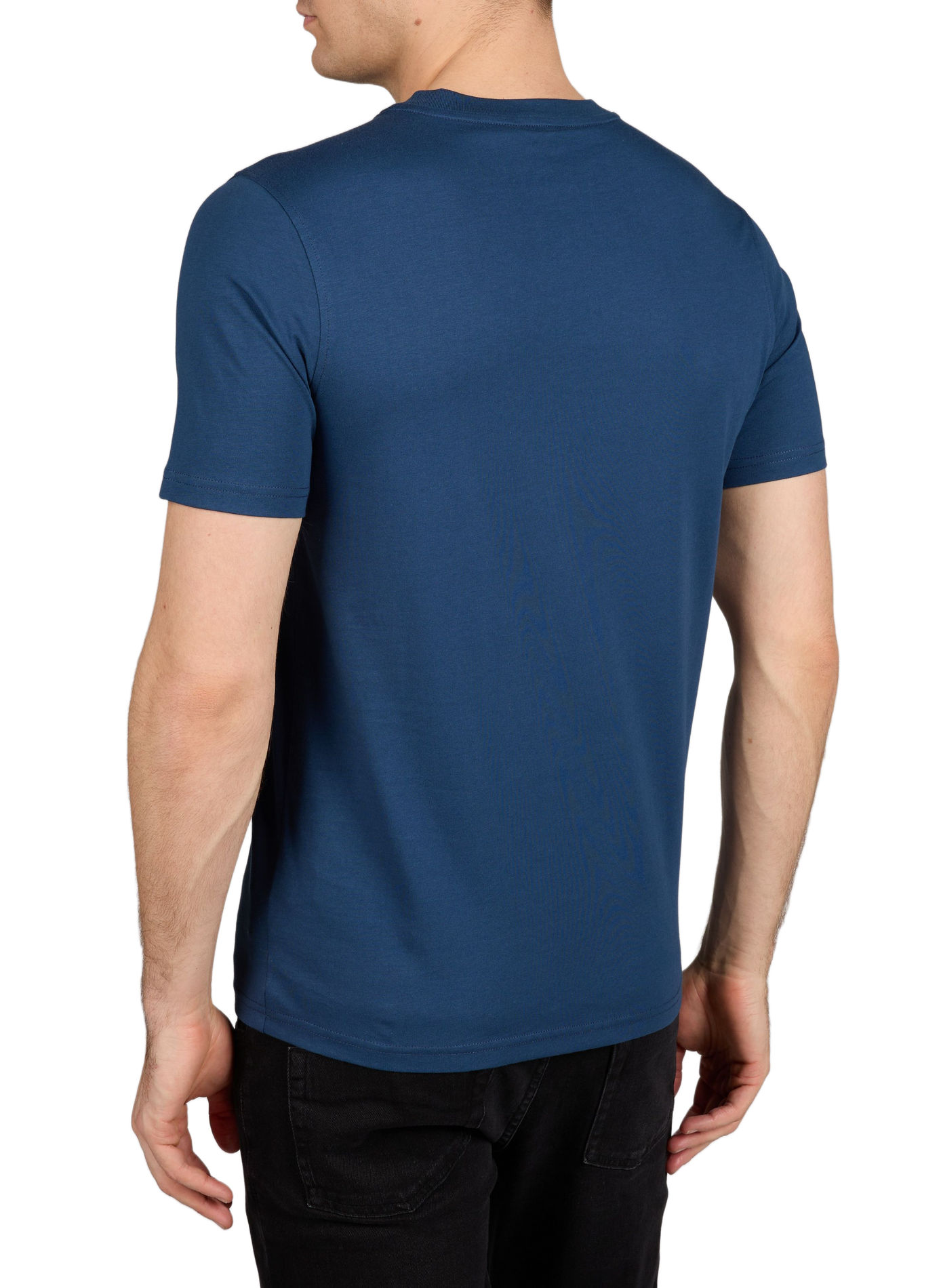 T-shirt col rond en coton K-WAY Bleu