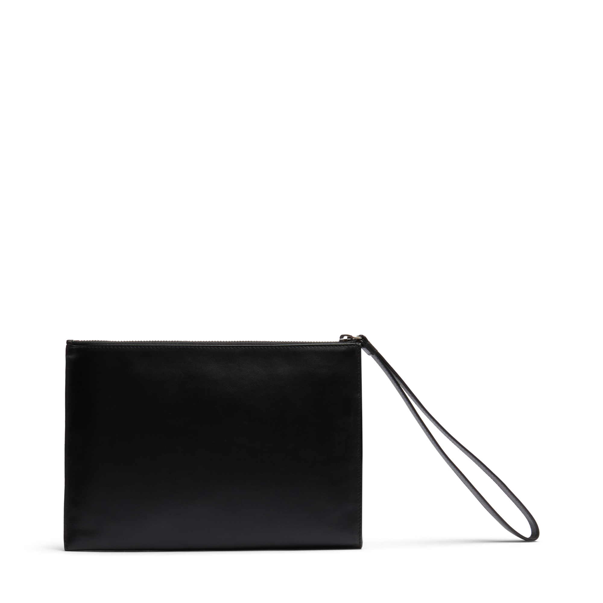 Pochette zippée léon de lancel en cuir LANCEL Noir