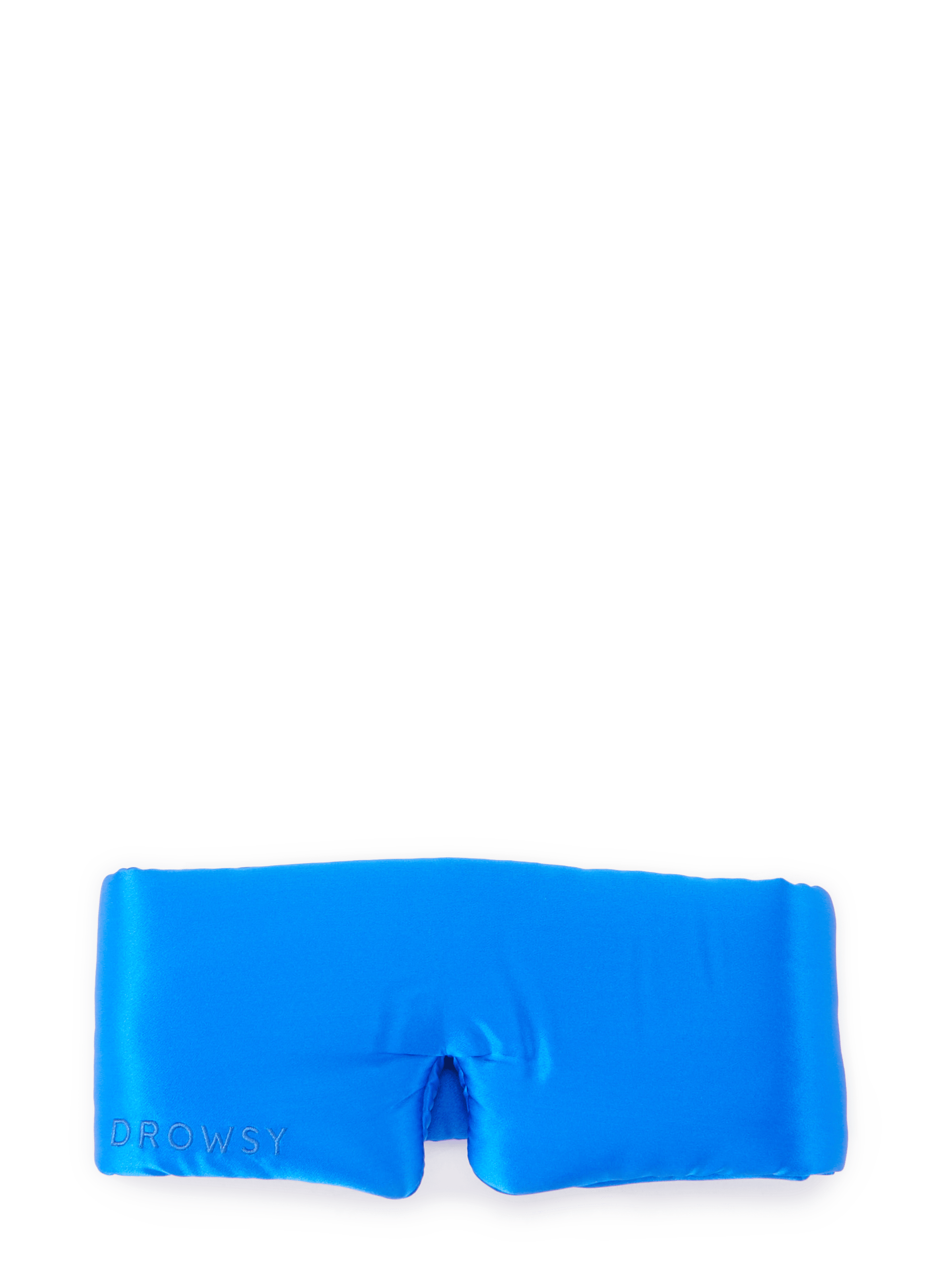 Drow-Seidenschlafmaske DROWSY Blau