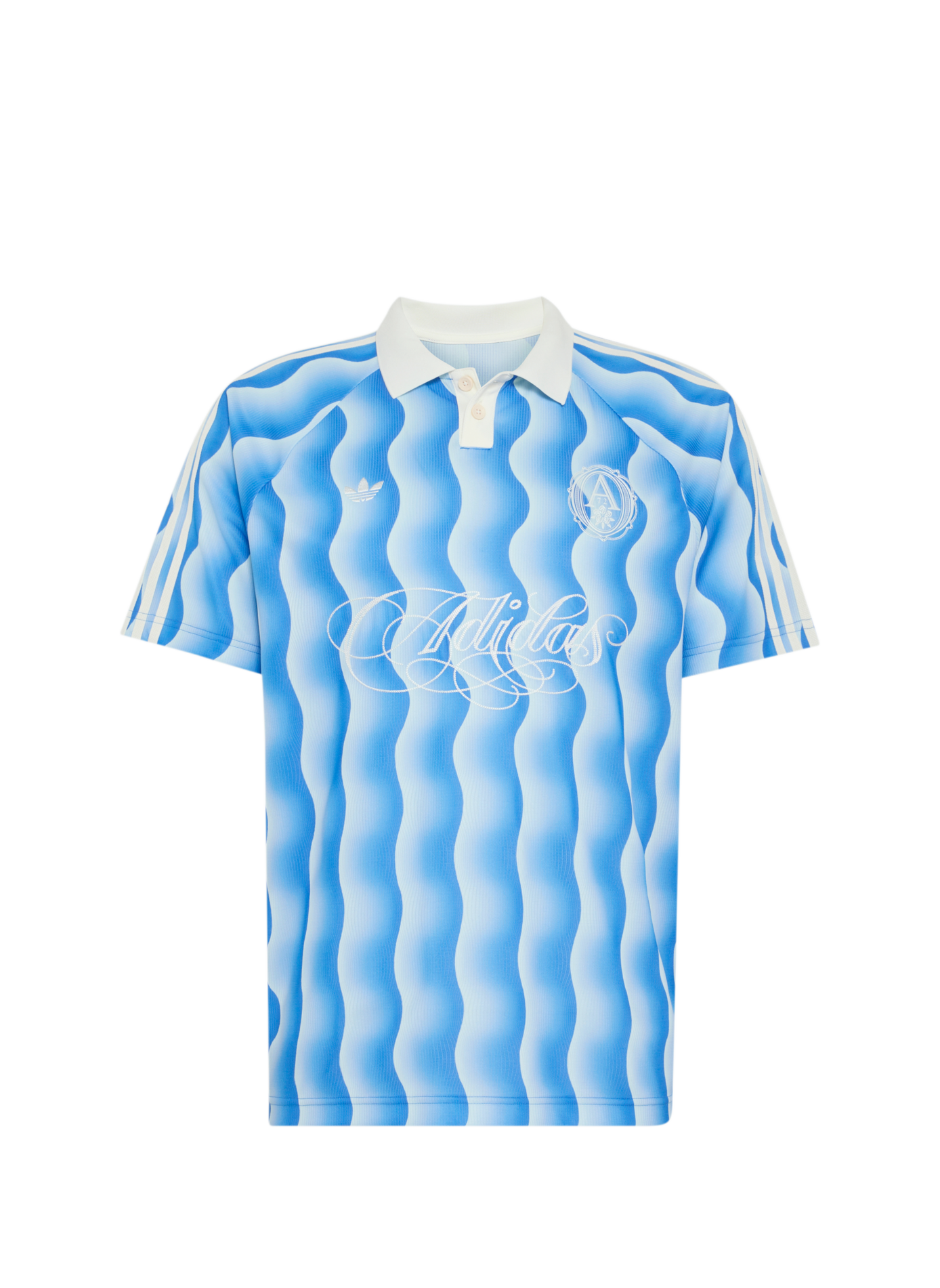 Maillot de sport à imprimé ADIDAS Bleu