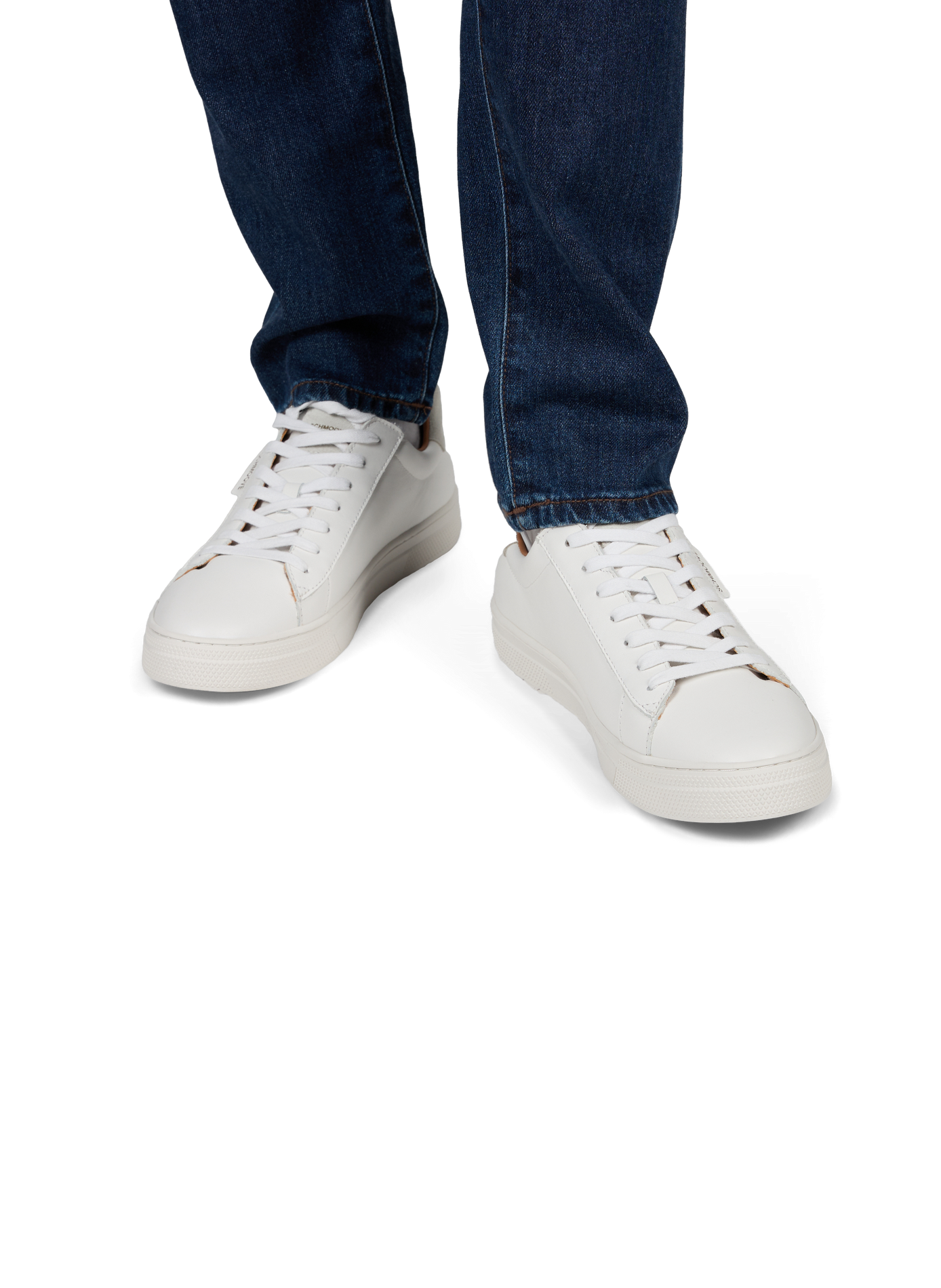 Leather sneakers SCHMOOVE White