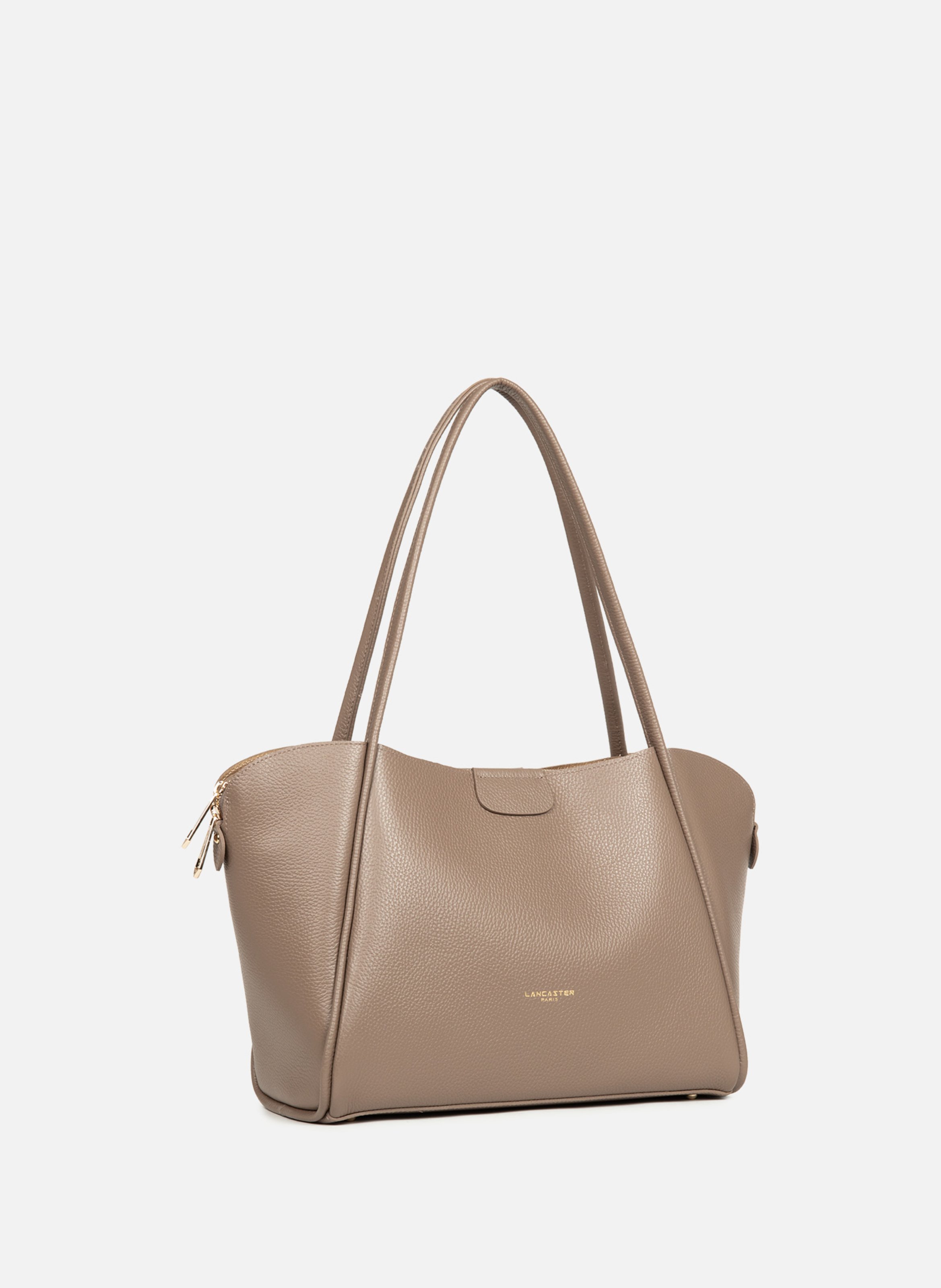 Très grand sac cabas épaule - ida double | Marron LANCASTER Femme