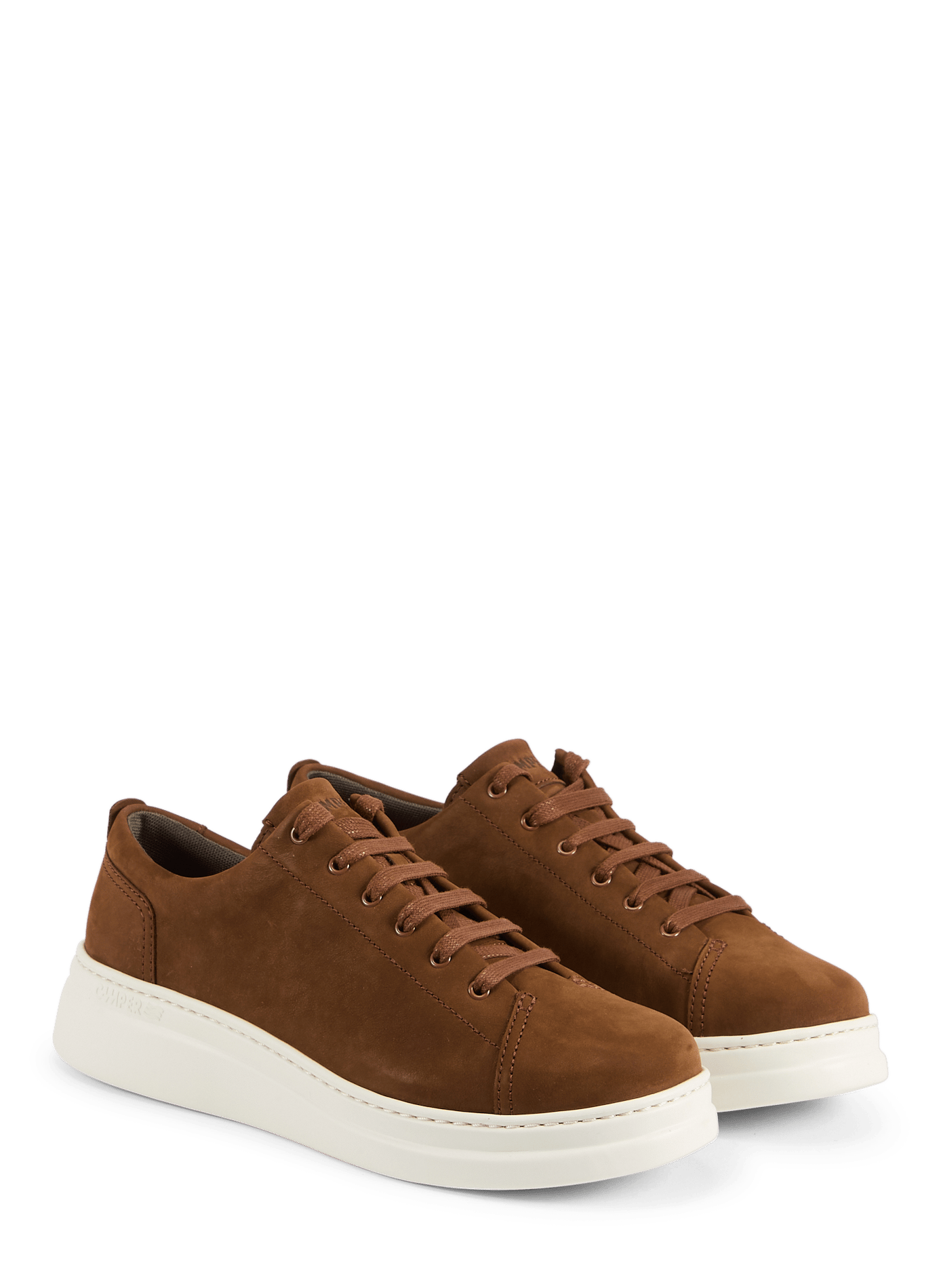 Suede leather sneakers CAMPER Brown