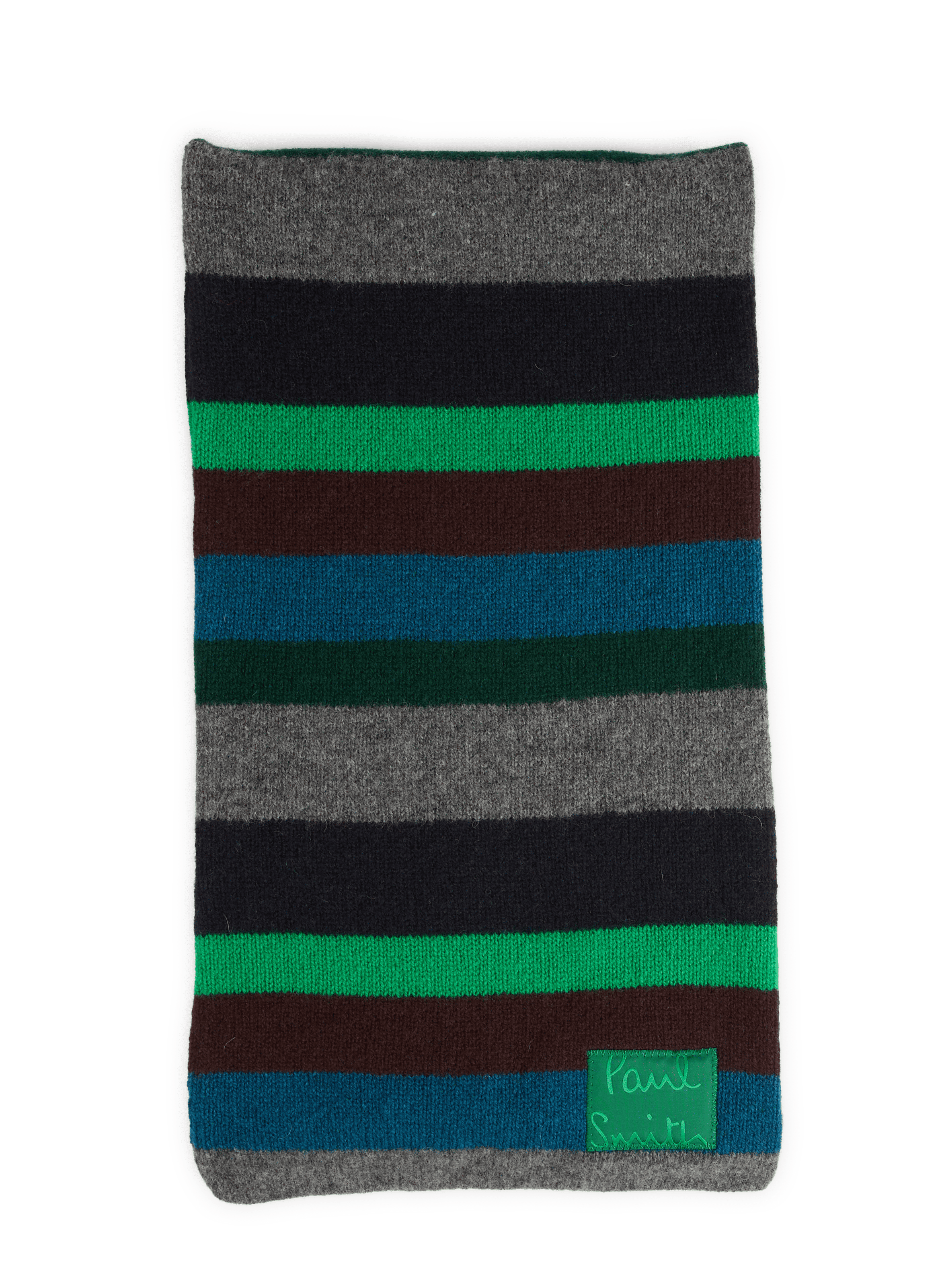 Wool scarf PAUL SMITH Grey