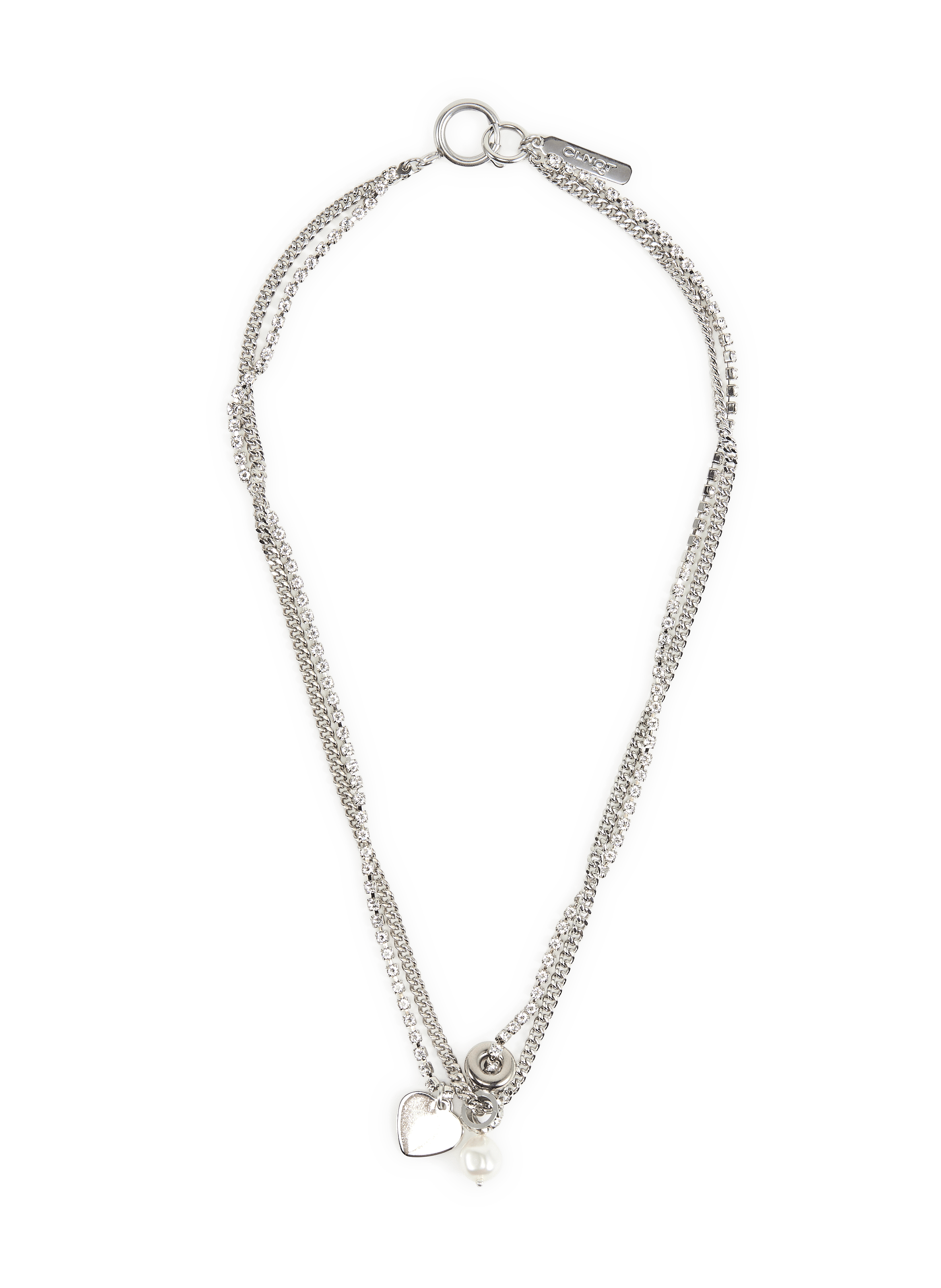 Doppelkettencollier Jacob JUSTINE CLENQUET Silber