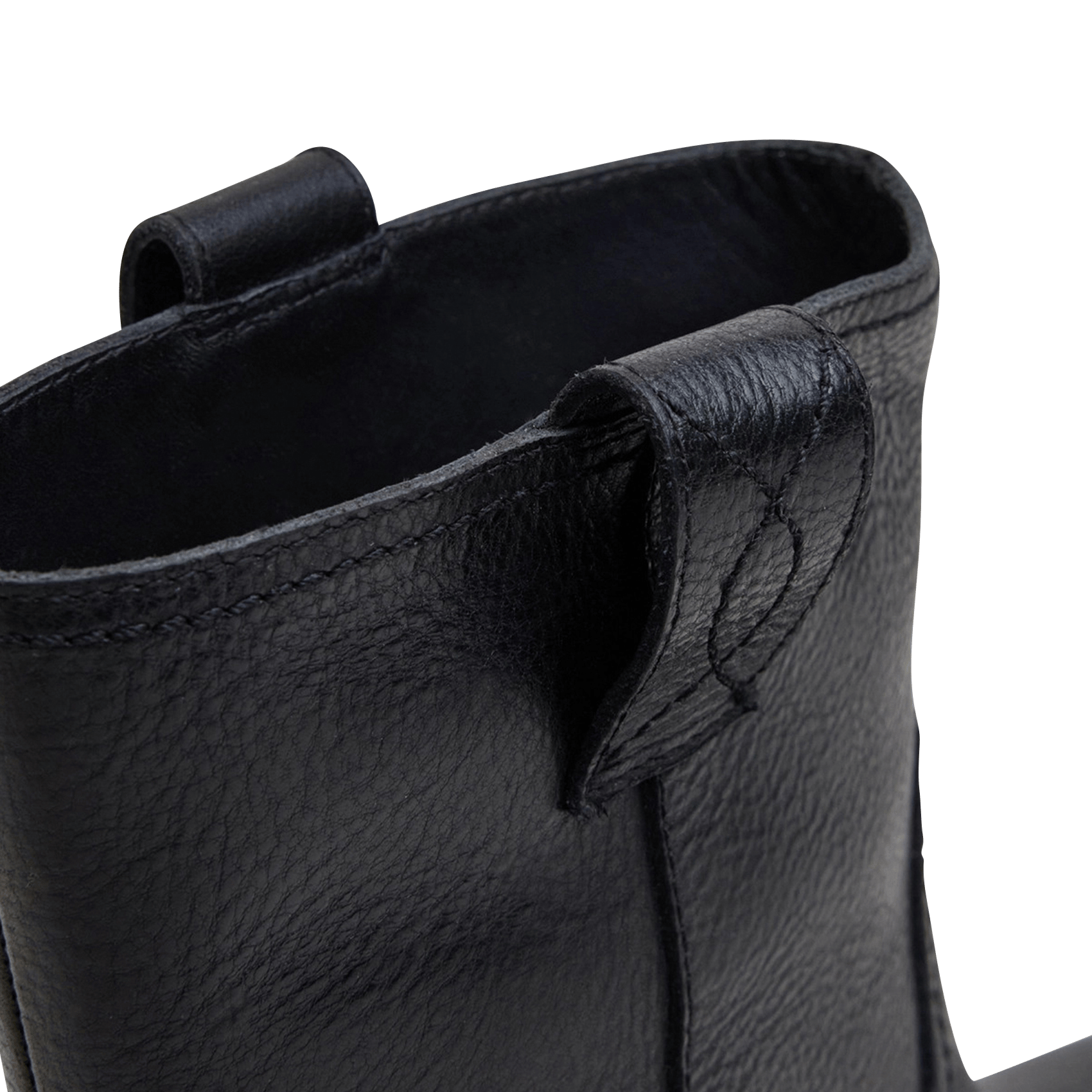 Bottines en cuir terra JONAK Noir