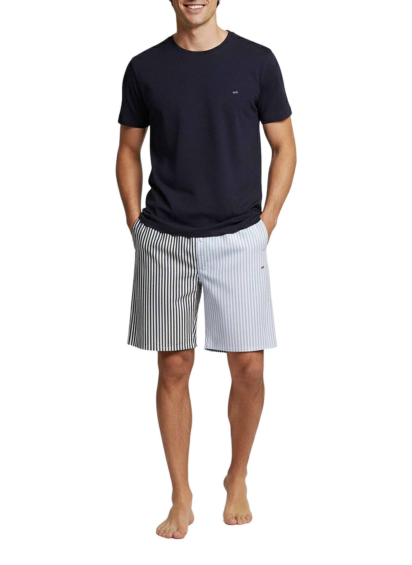 Ensemble pyjama en coton EDEN PARK Bleu