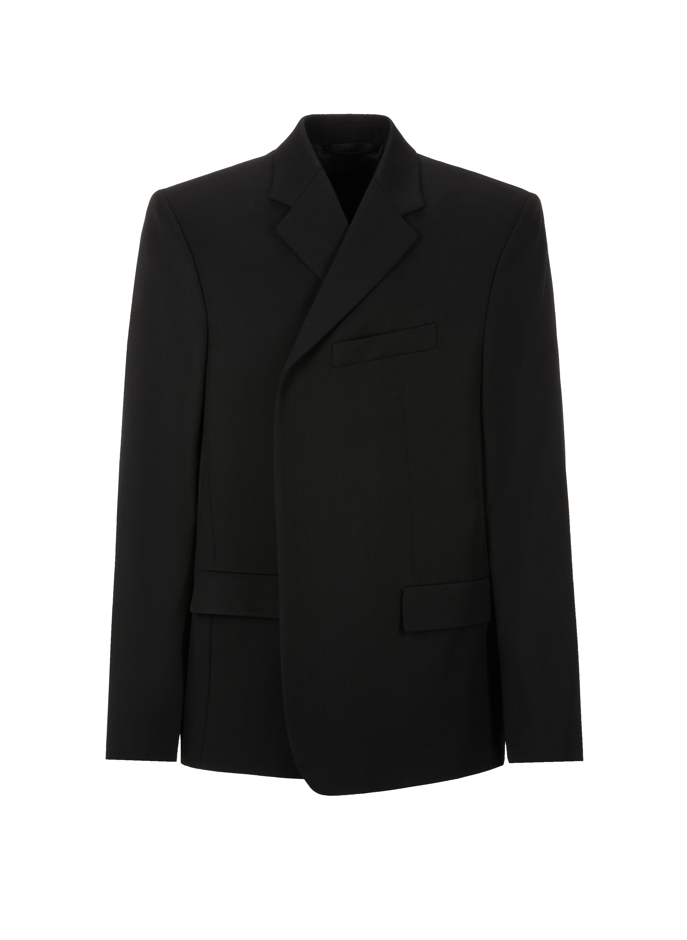 Veste croisée en laine