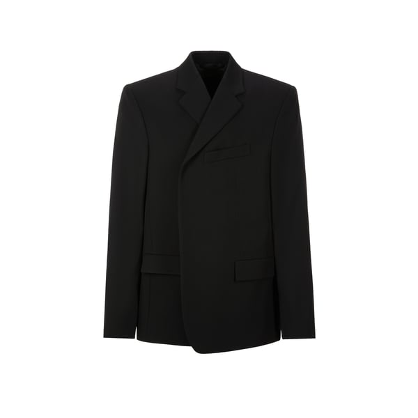 Veste croisée en laine