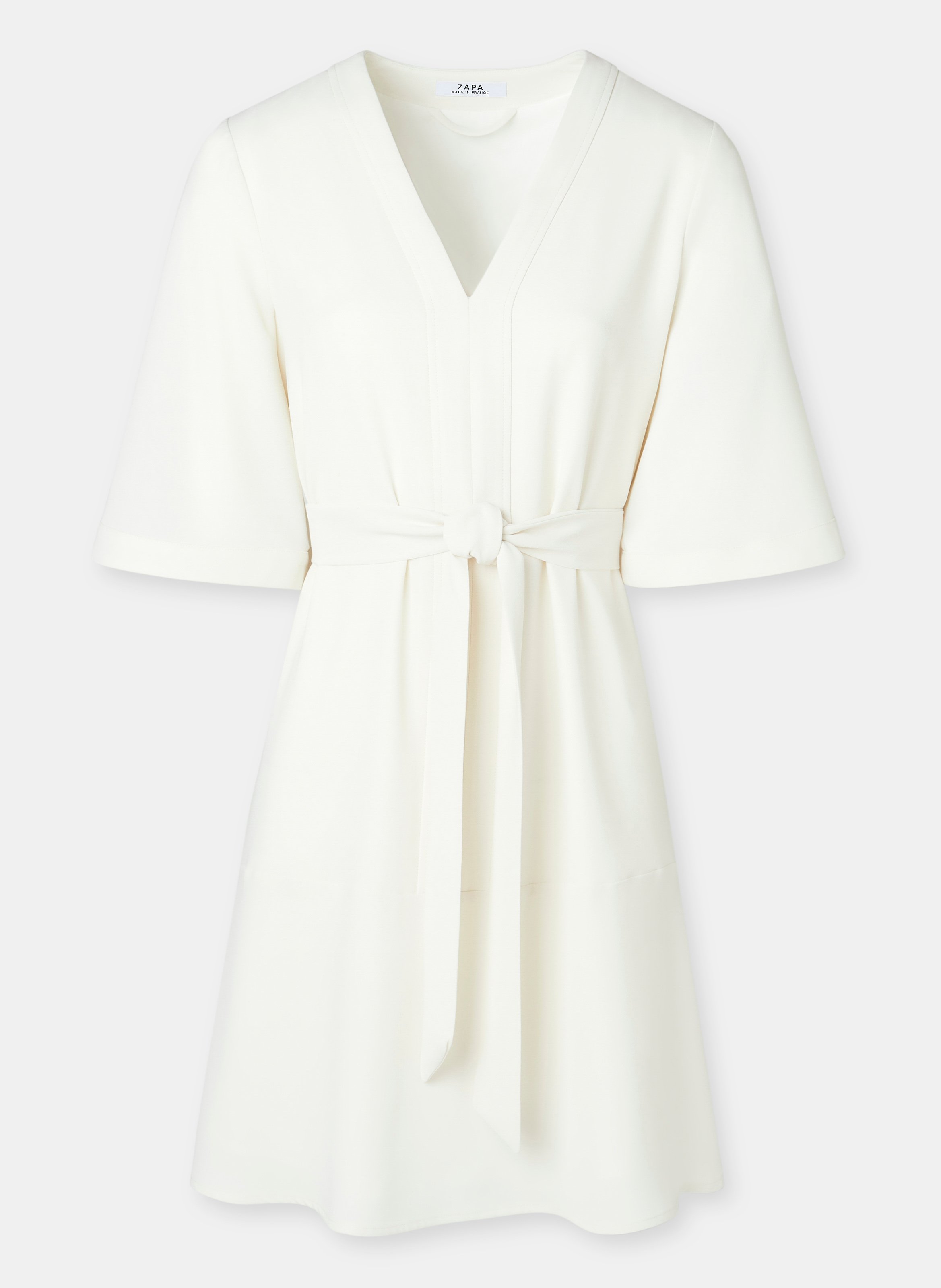 Robe  robine ZAPA Blanc