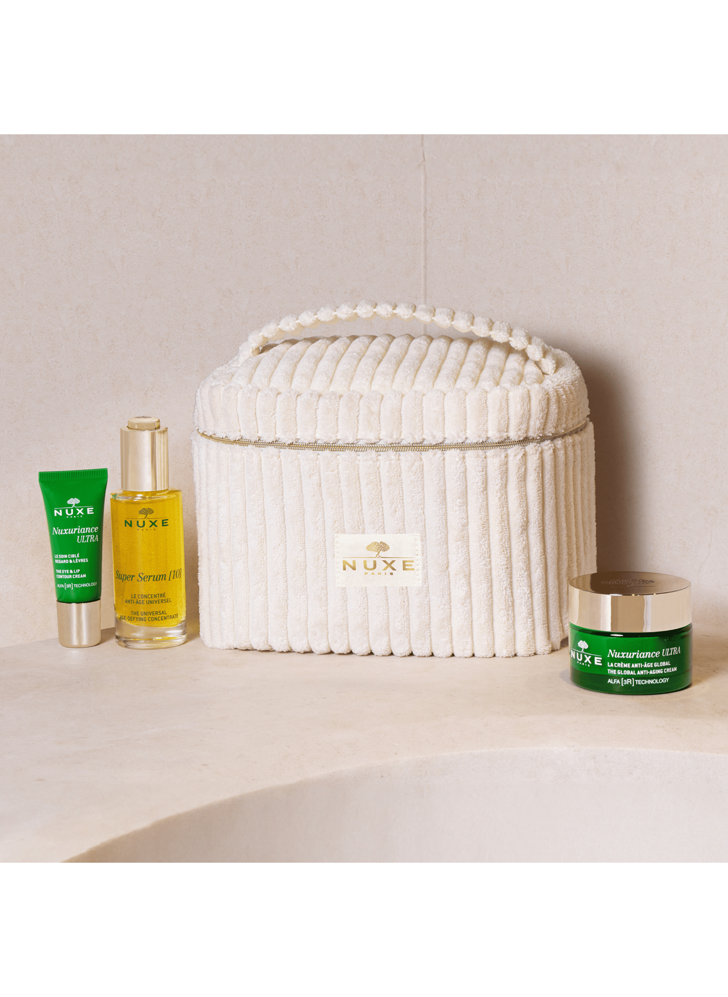 Volledige anti-aging globale schoonheidsroutine NUXE No color
