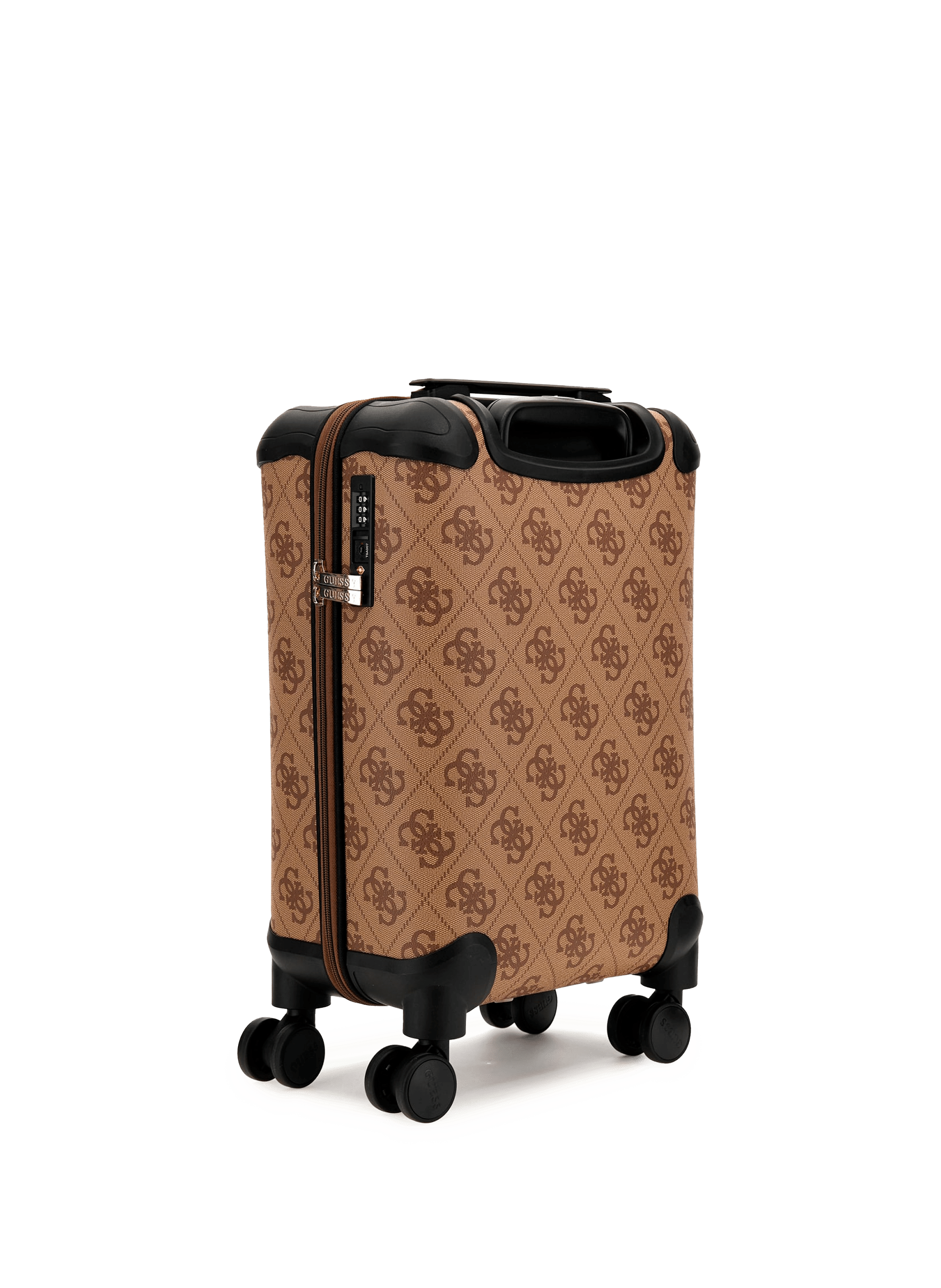 Valise Berta à imprimé monogramme GUESS Multicolore